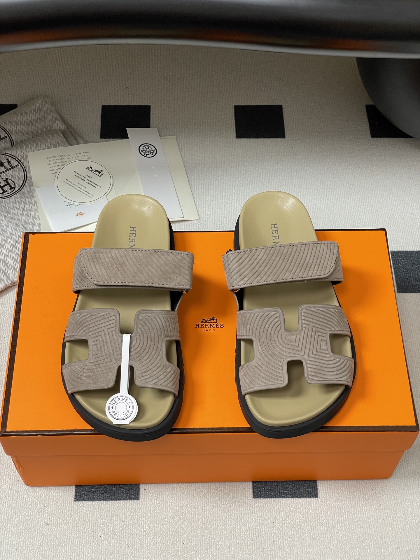 Hermes 2025ss Cheryp Slides(EU35-45)