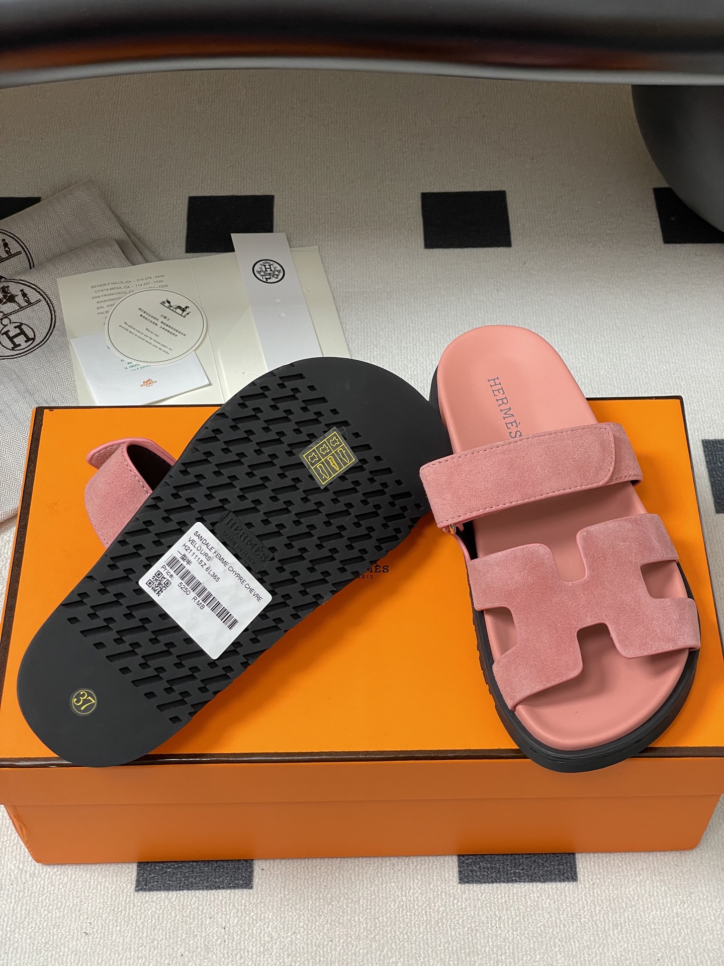 Hermes 2025ss Cheryp Slides(EU35-45)