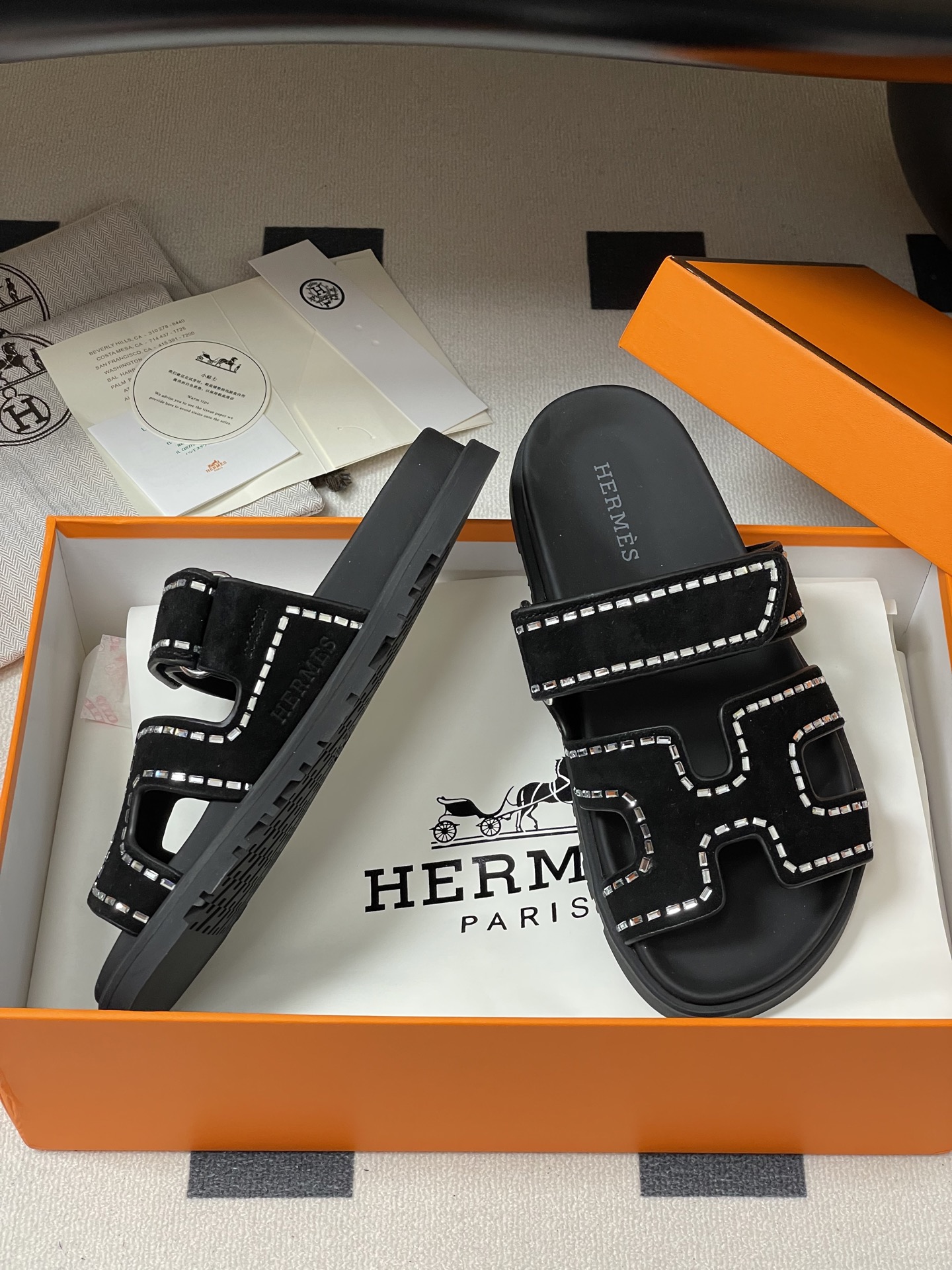 Hermes 2025ss Cheryp Slides(EU35-45)