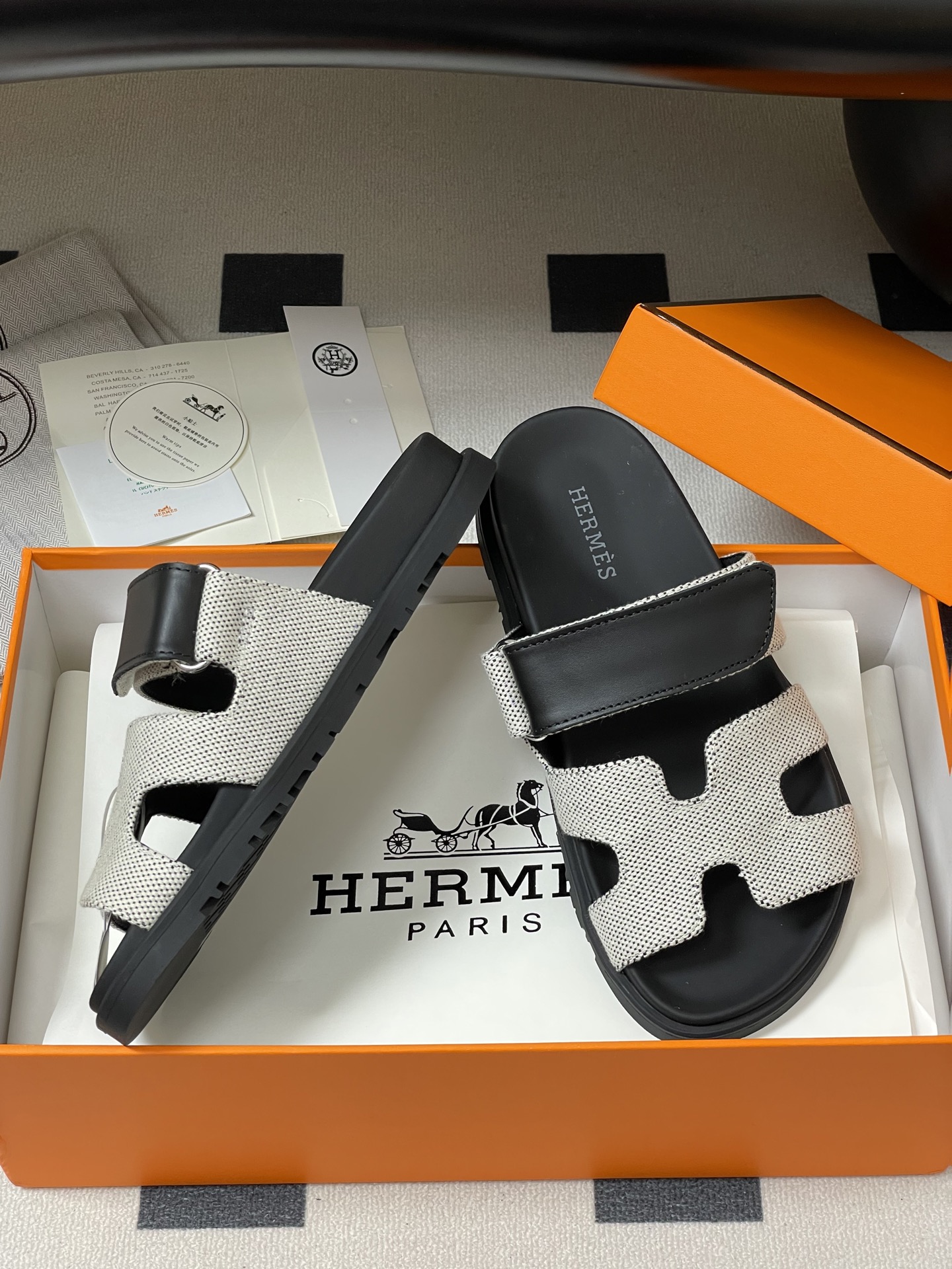 Hermes 2025ss Cheryp Slides(EU35-45)