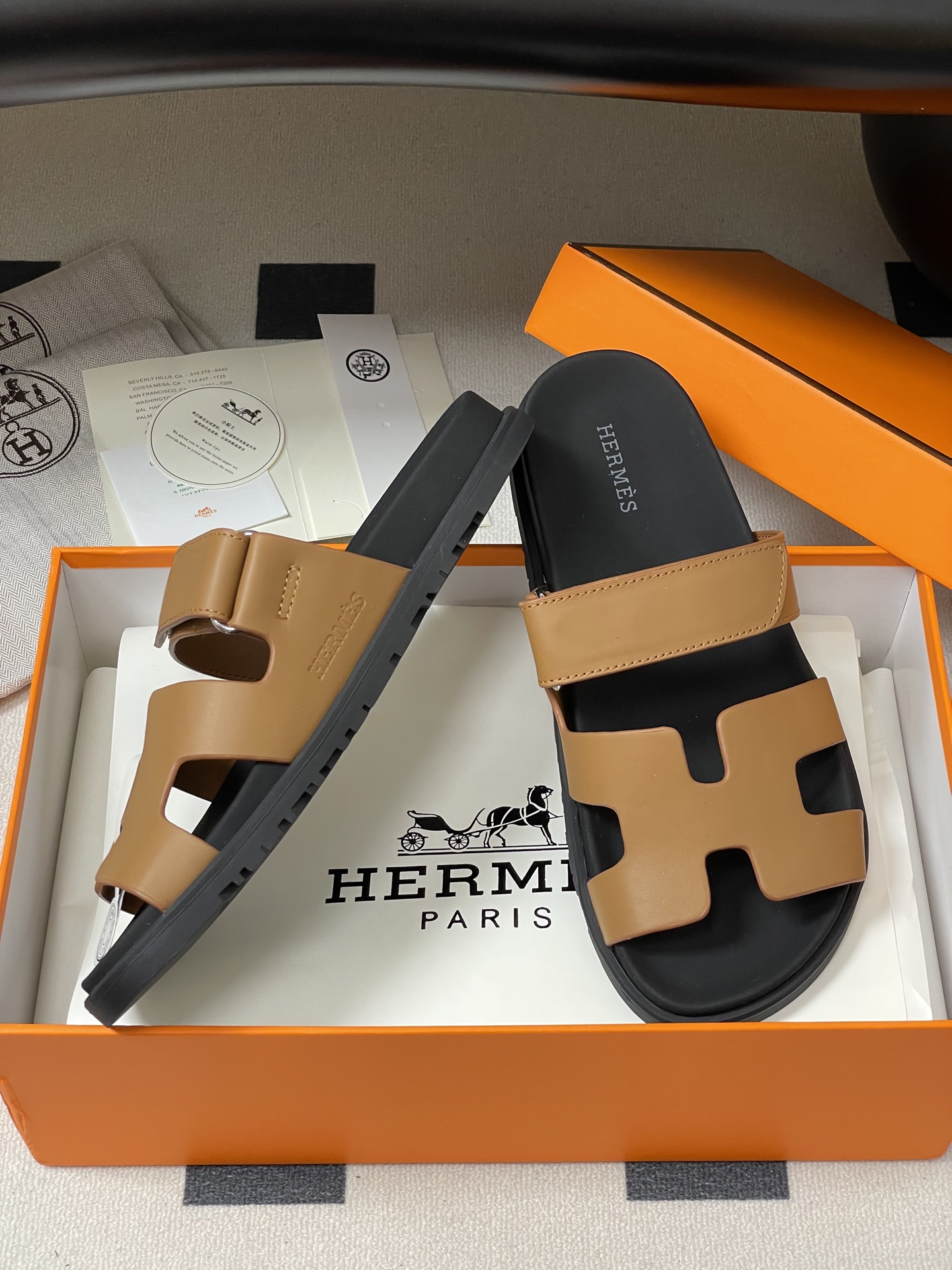 Hermes 2025ss Cheryp Slides(EU35-45)