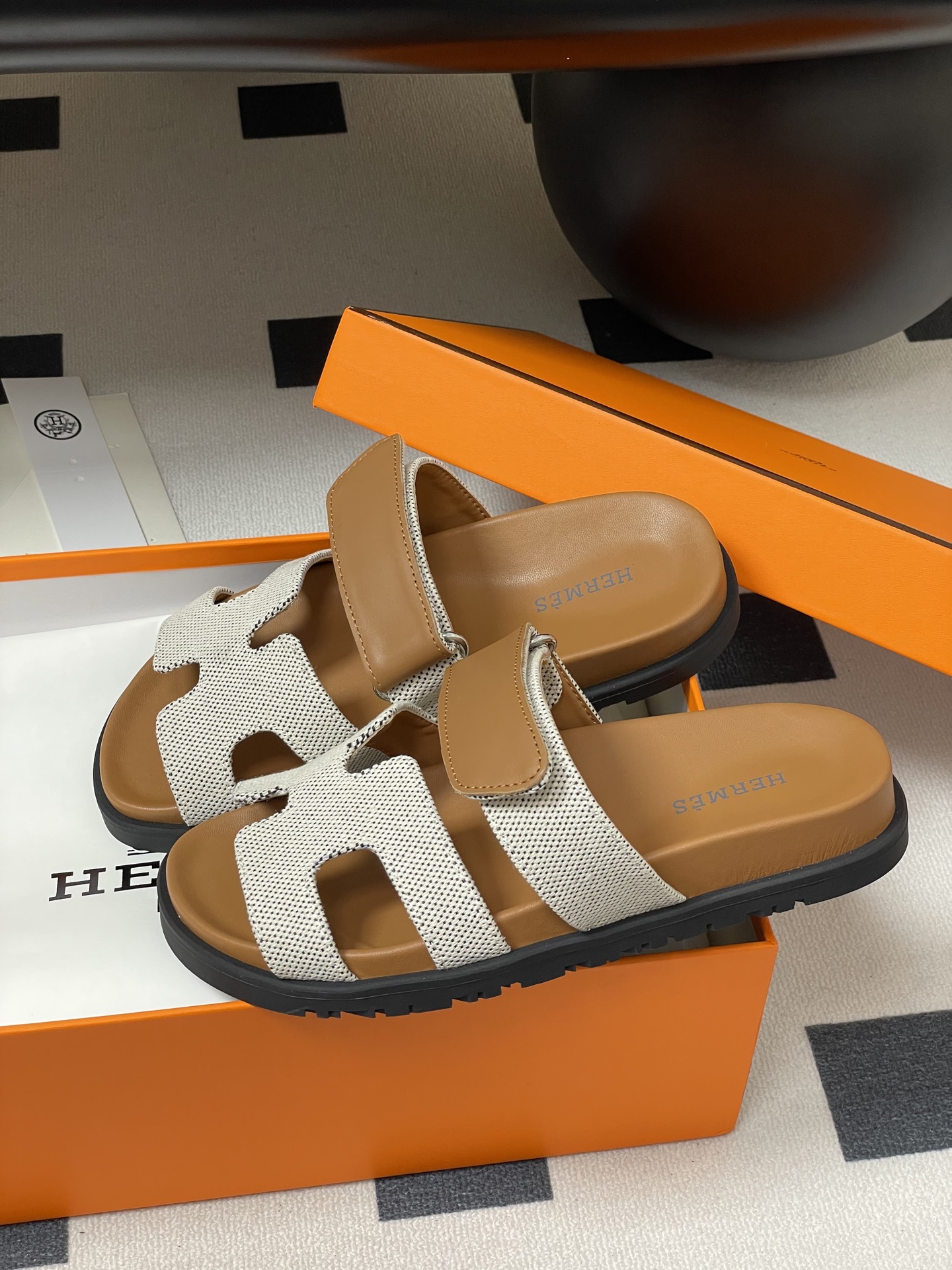 Hermes 2025ss Cheryp Slides(EU35-45)