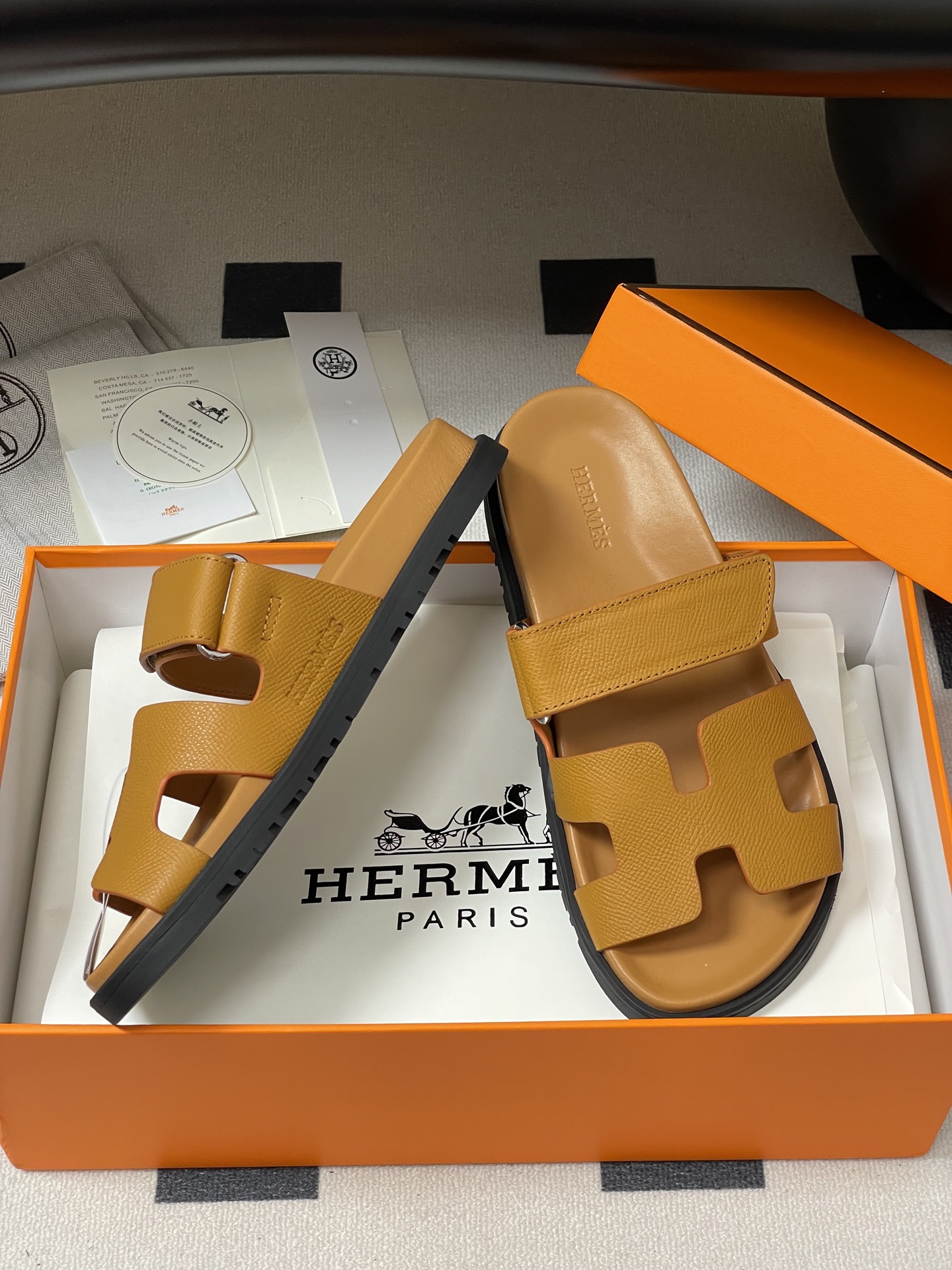 Hermes 2025ss Cheryp Slides(EU35-45)