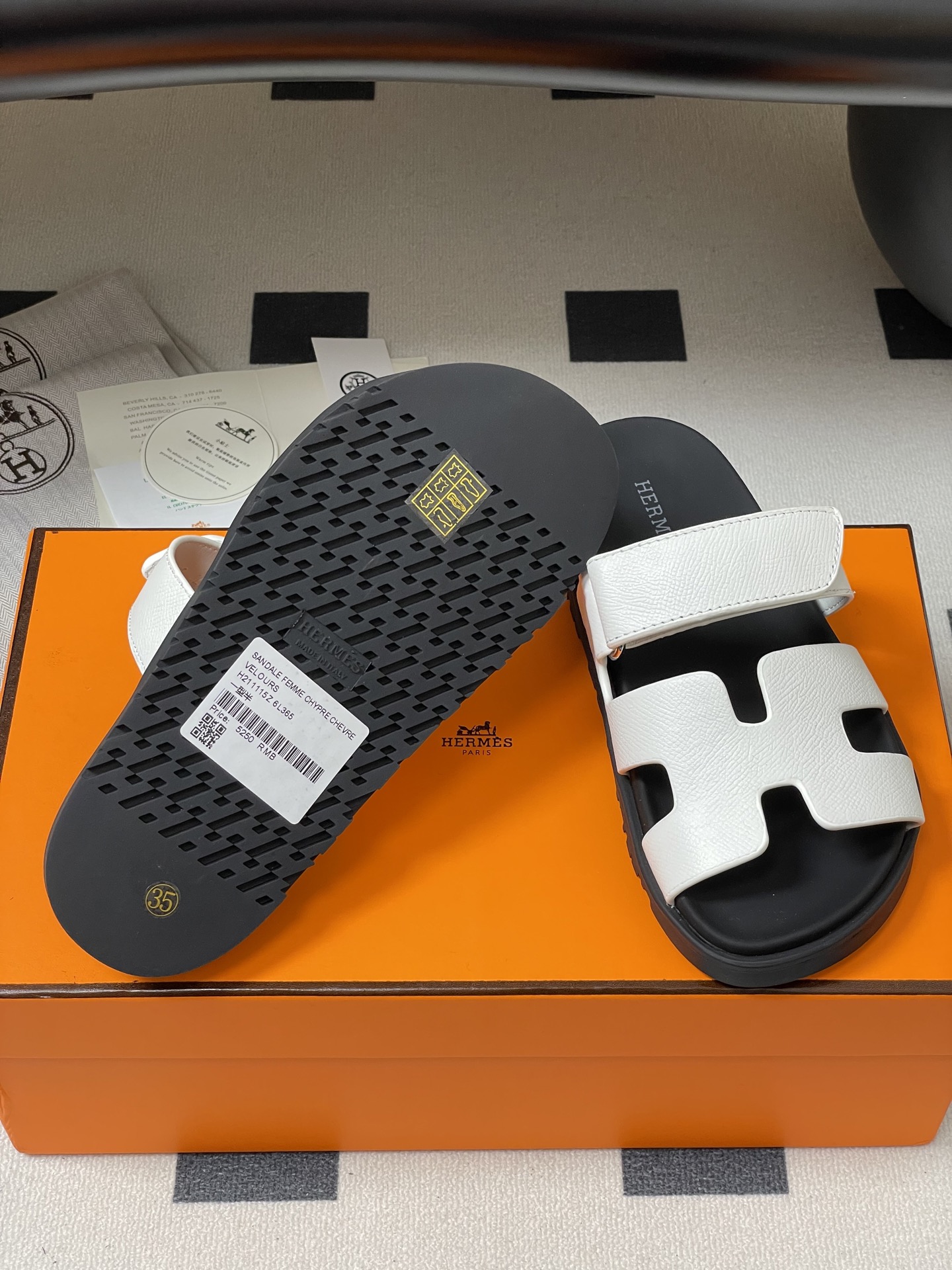 Hermes 2025ss Cheryp Slides(EU35-45)
