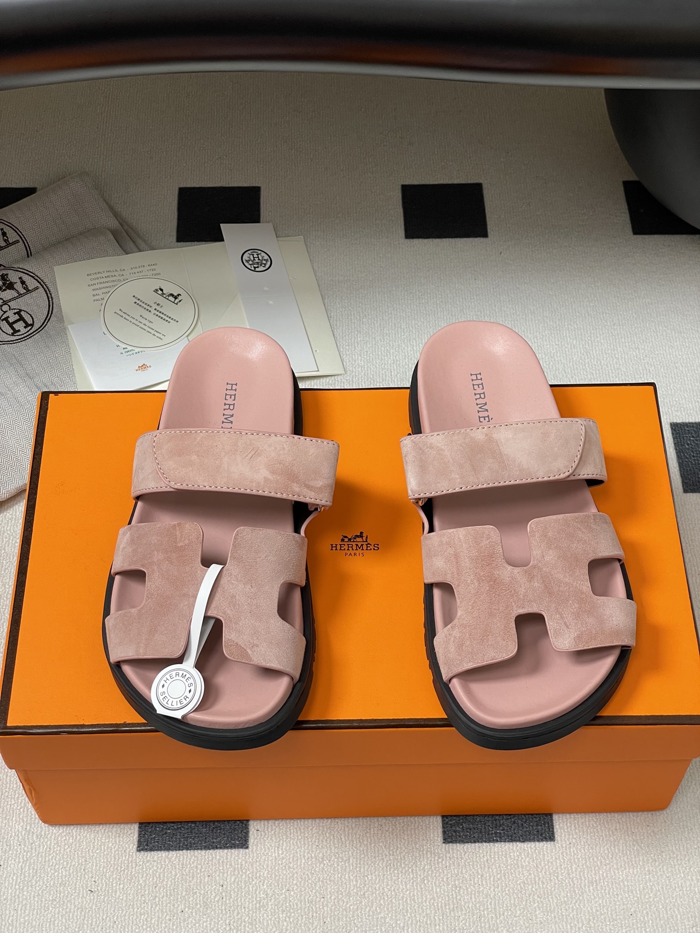 Hermes 2025ss Cheryp Slides(EU35-45)