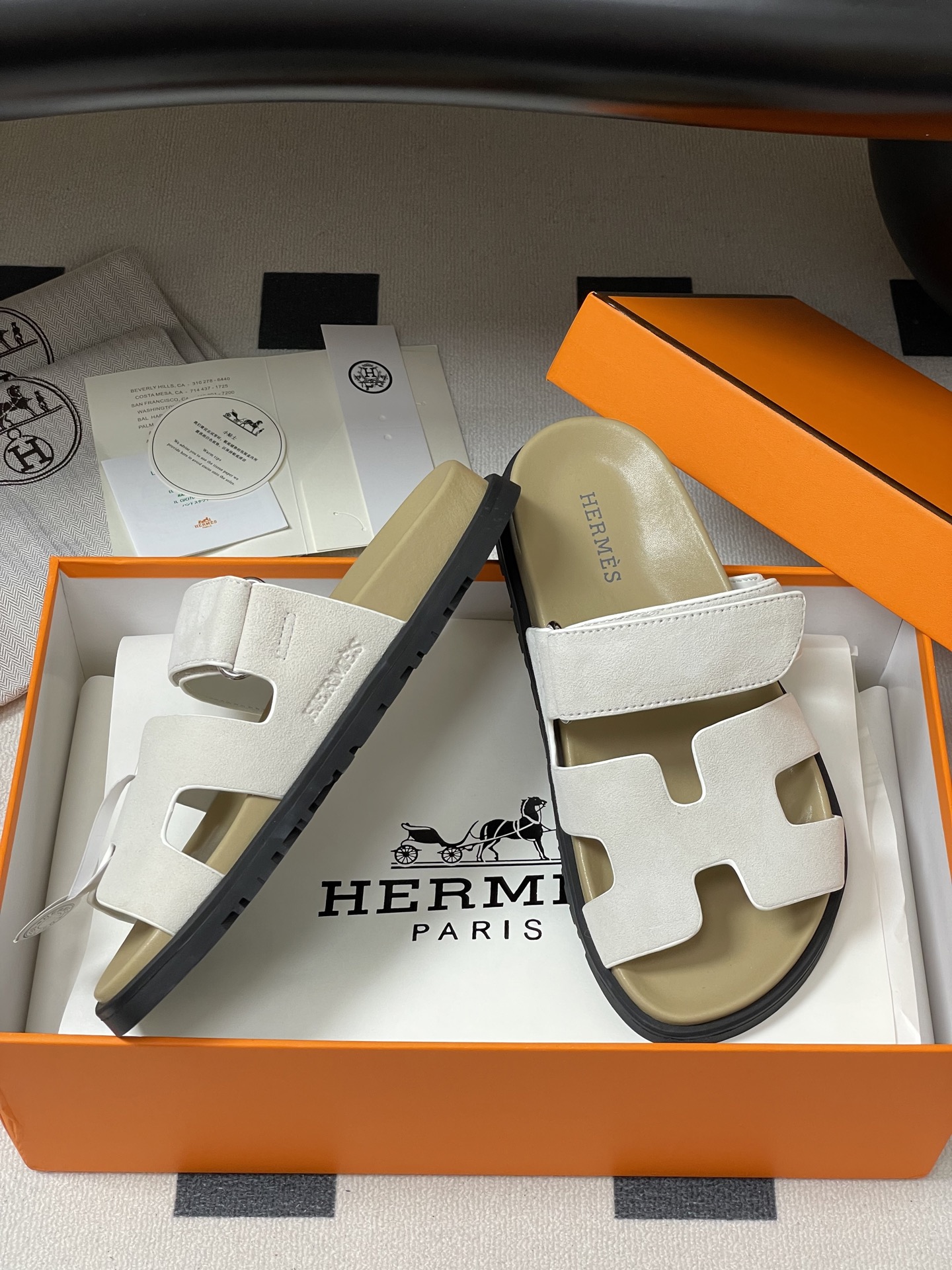 Hermes 2025ss Cheryp Slides(EU35-45)