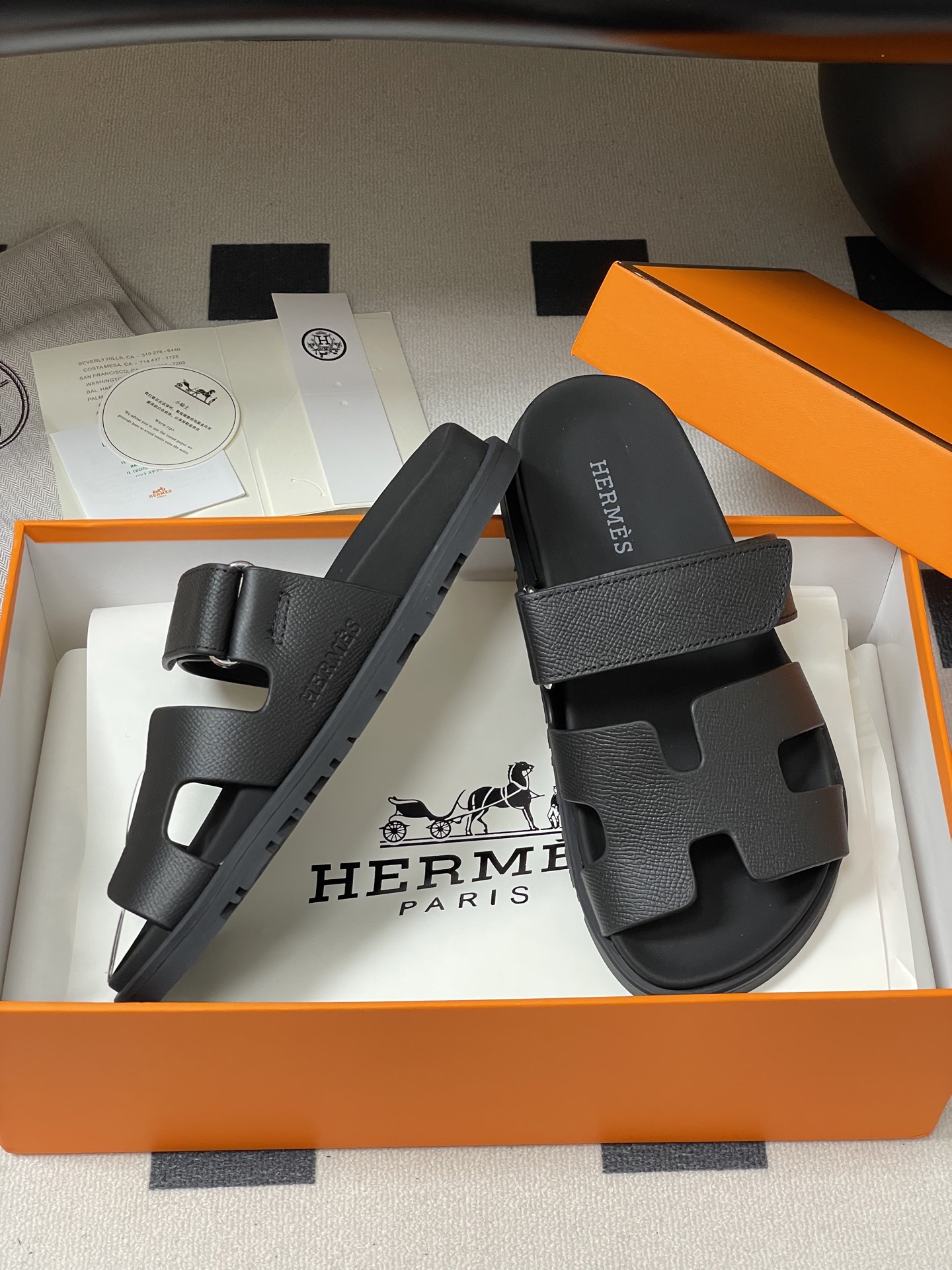 Hermes 2025ss Cheryp Slides(EU35-45)