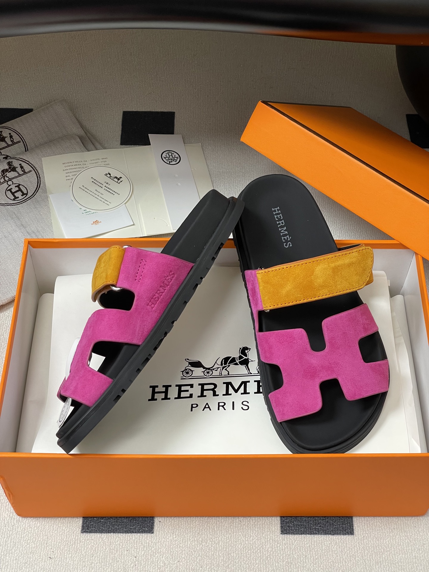 Hermes 2025ss Cheryp Slides(EU35-45)