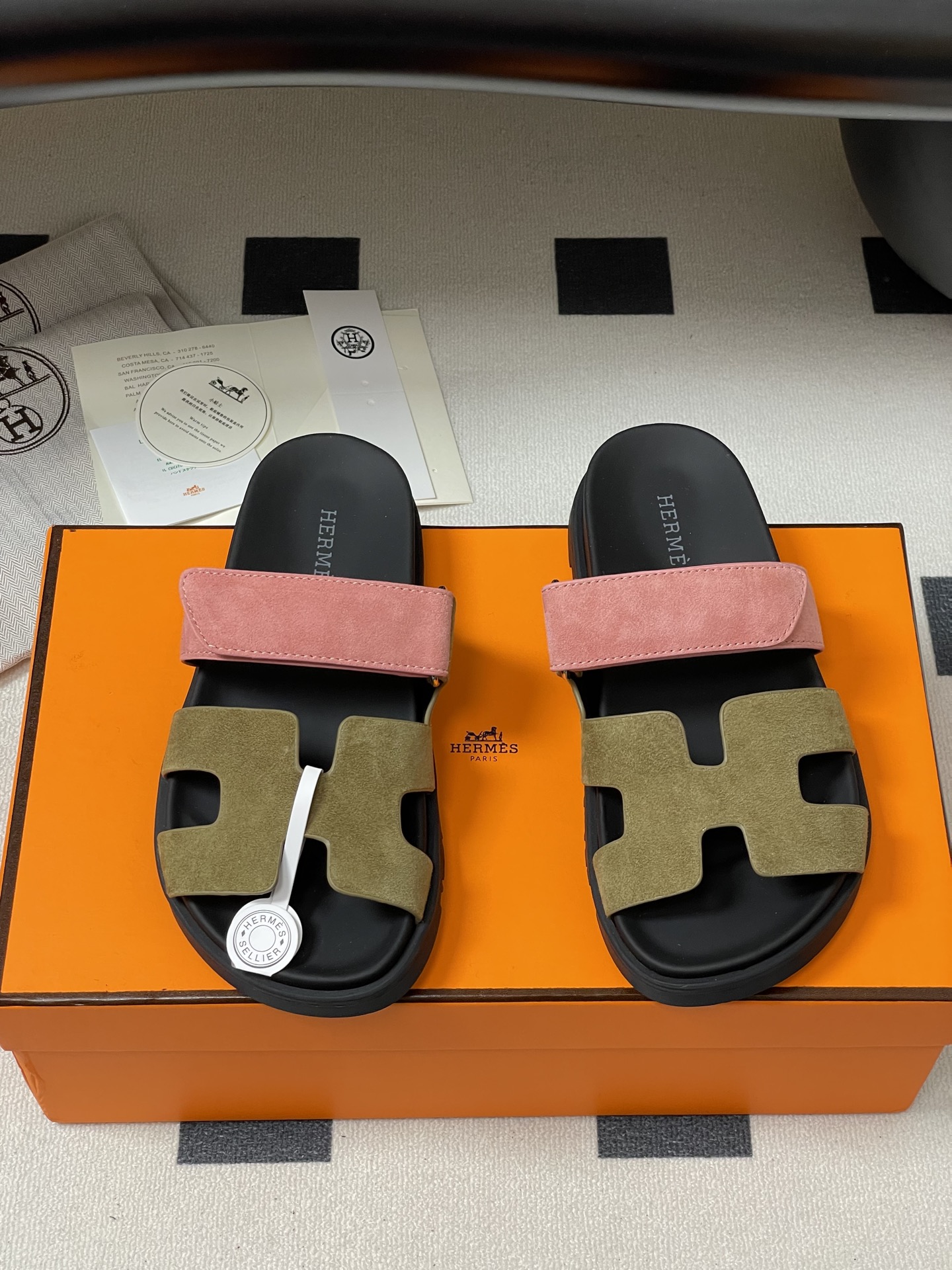 Hermes 2025ss Cheryp Slides(EU35-45)