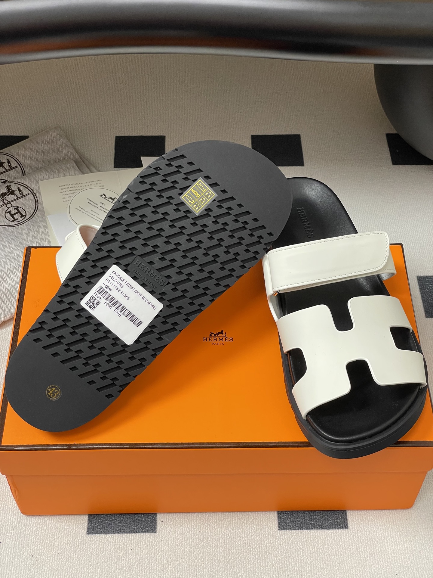 Hermes 2025ss Cheryp Slides(EU35-45)