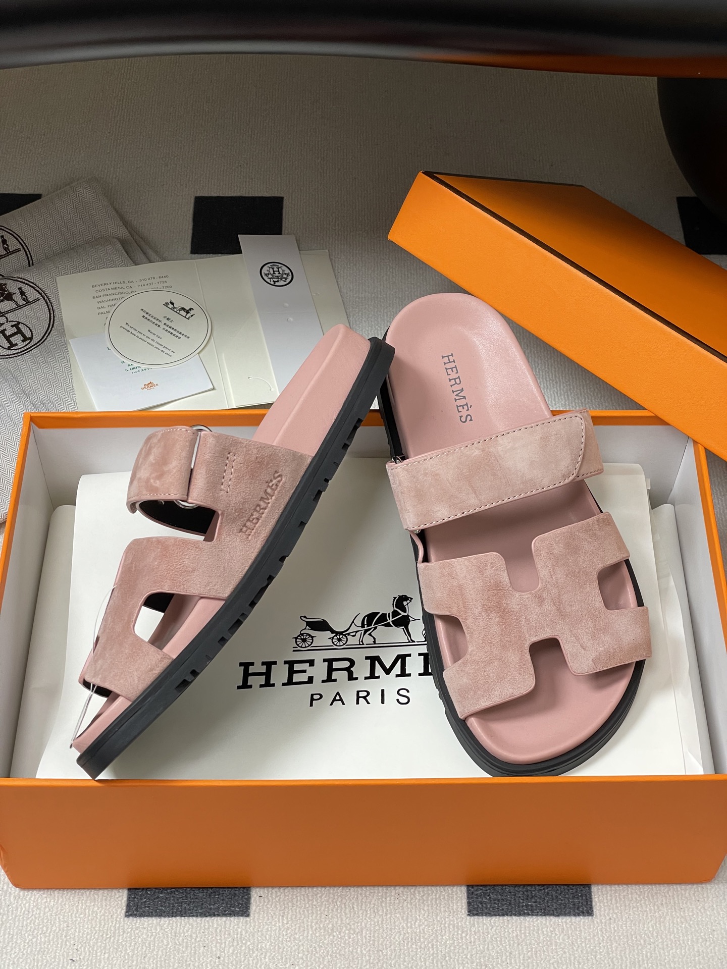 Hermes 2025ss Cheryp Slides(EU35-45)