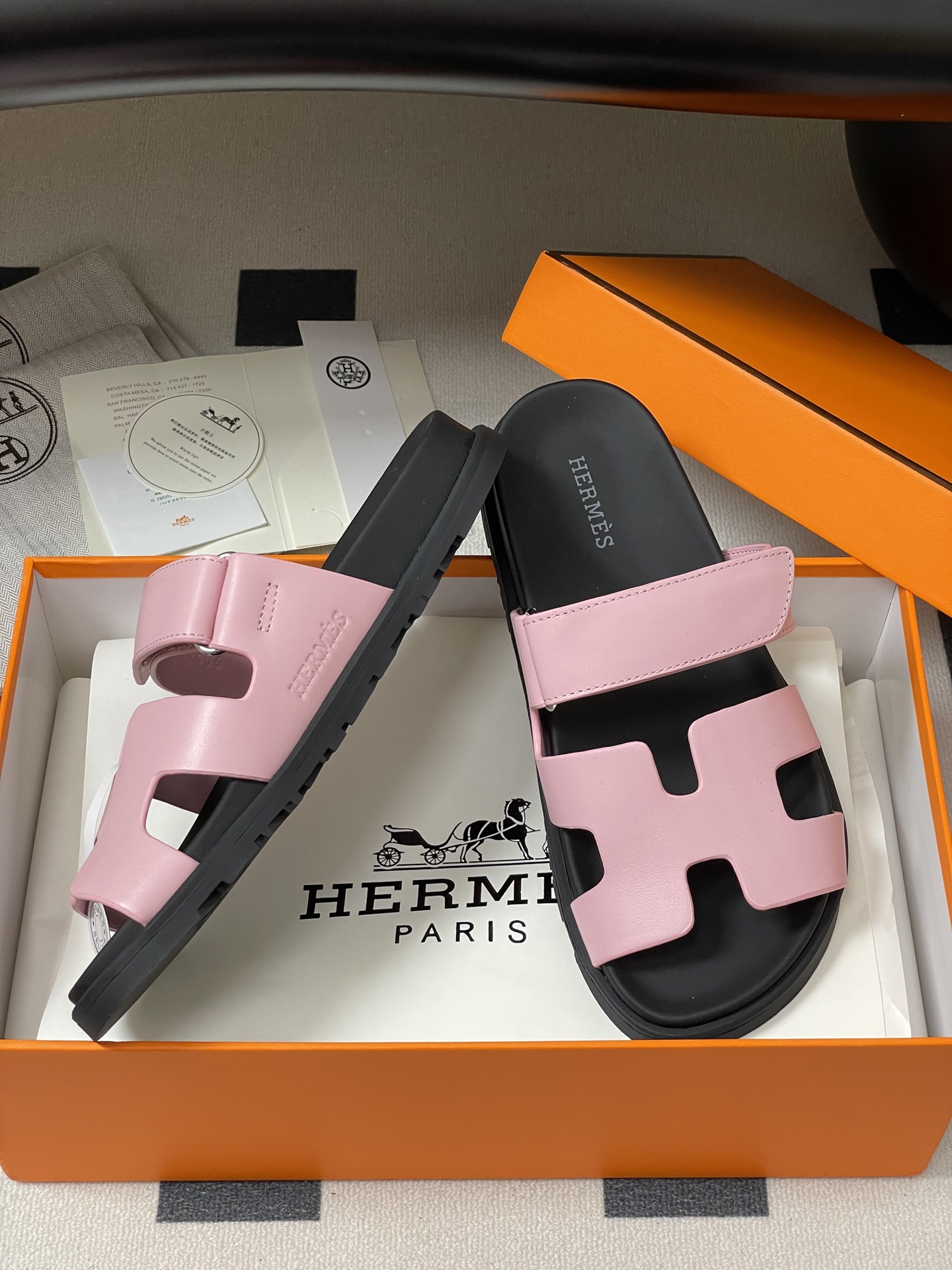 Hermes 2025ss Cheryp Slides(EU35-45)