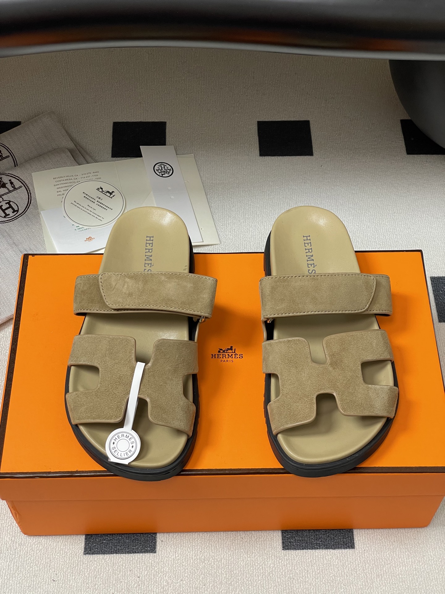 Hermes 2025ss Cheryp Slides(EU35-45)