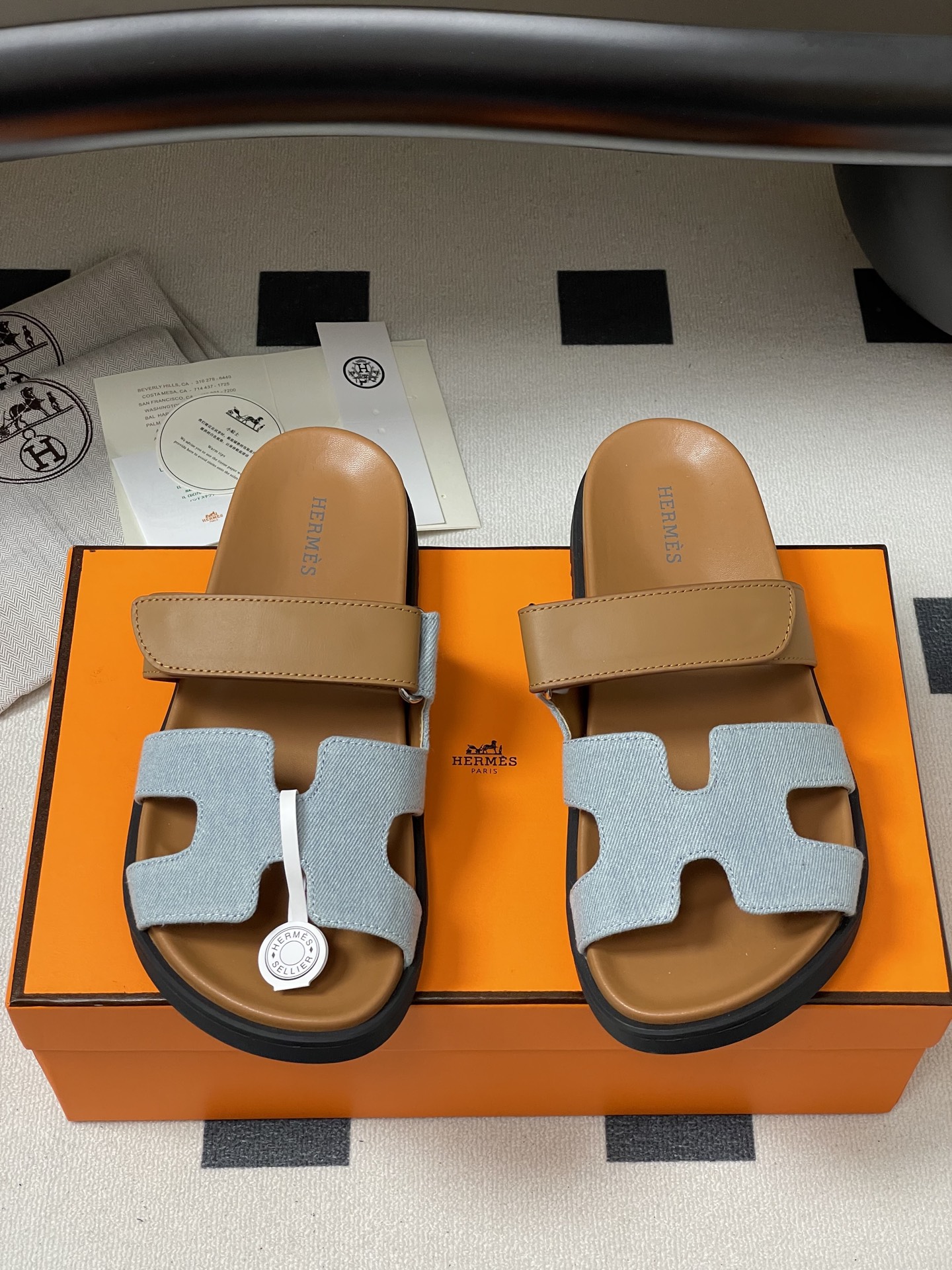 Hermes 2025ss Cheryp Slides(EU35-45)