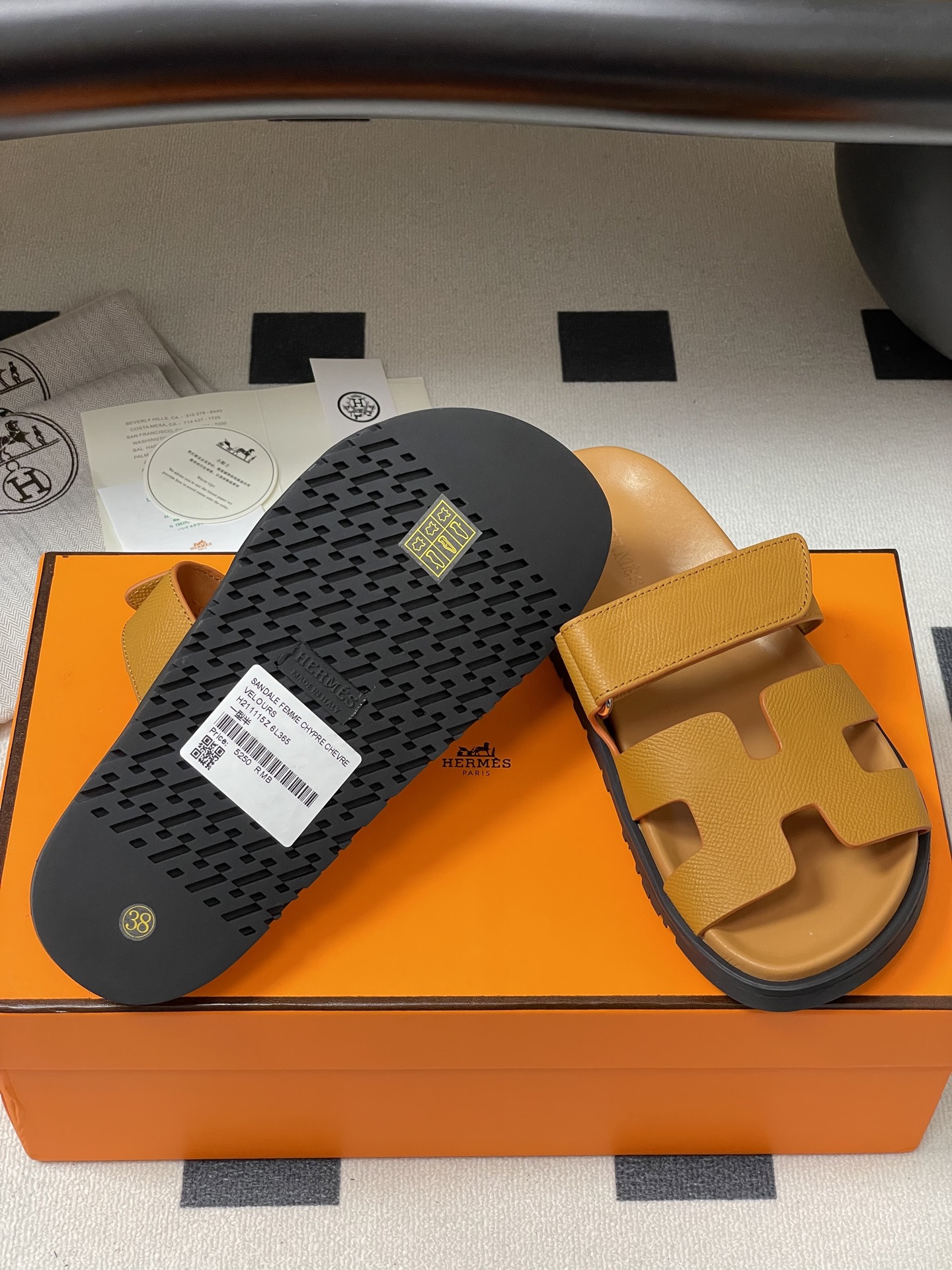 Hermes 2025ss Cheryp Slides(EU35-45)
