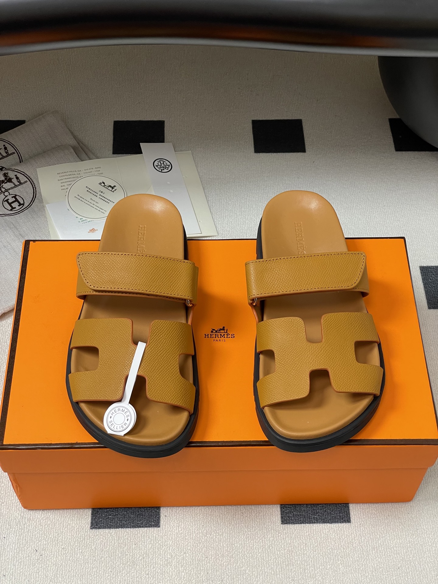 Hermes 2025ss Cheryp Slides(EU35-45)