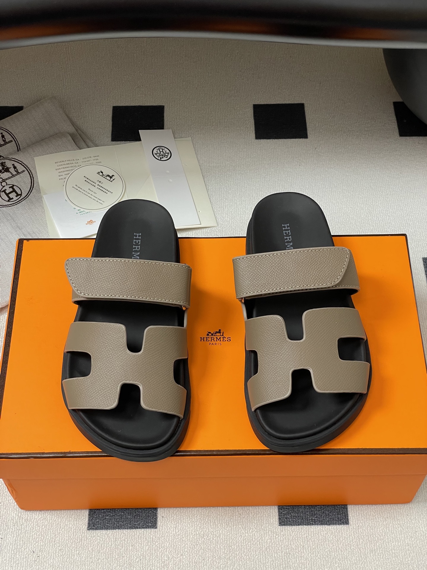 Hermes 2025ss Cheryp Slides(EU35-45)