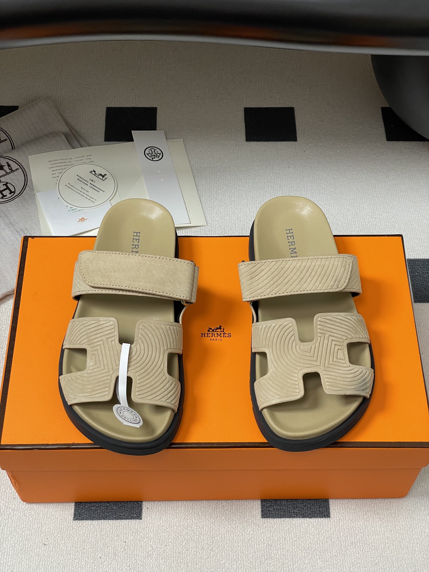 Hermes 2025ss Cheryp Slides(EU35-45)