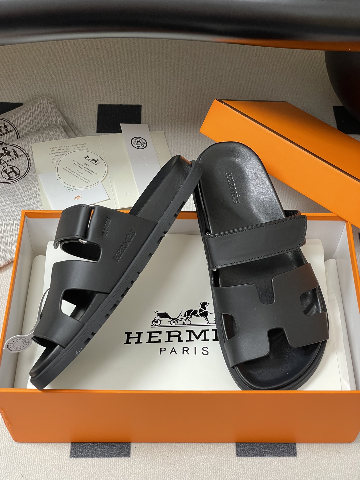 Hermes 2025ss Cheryp Slides(EU35-45)