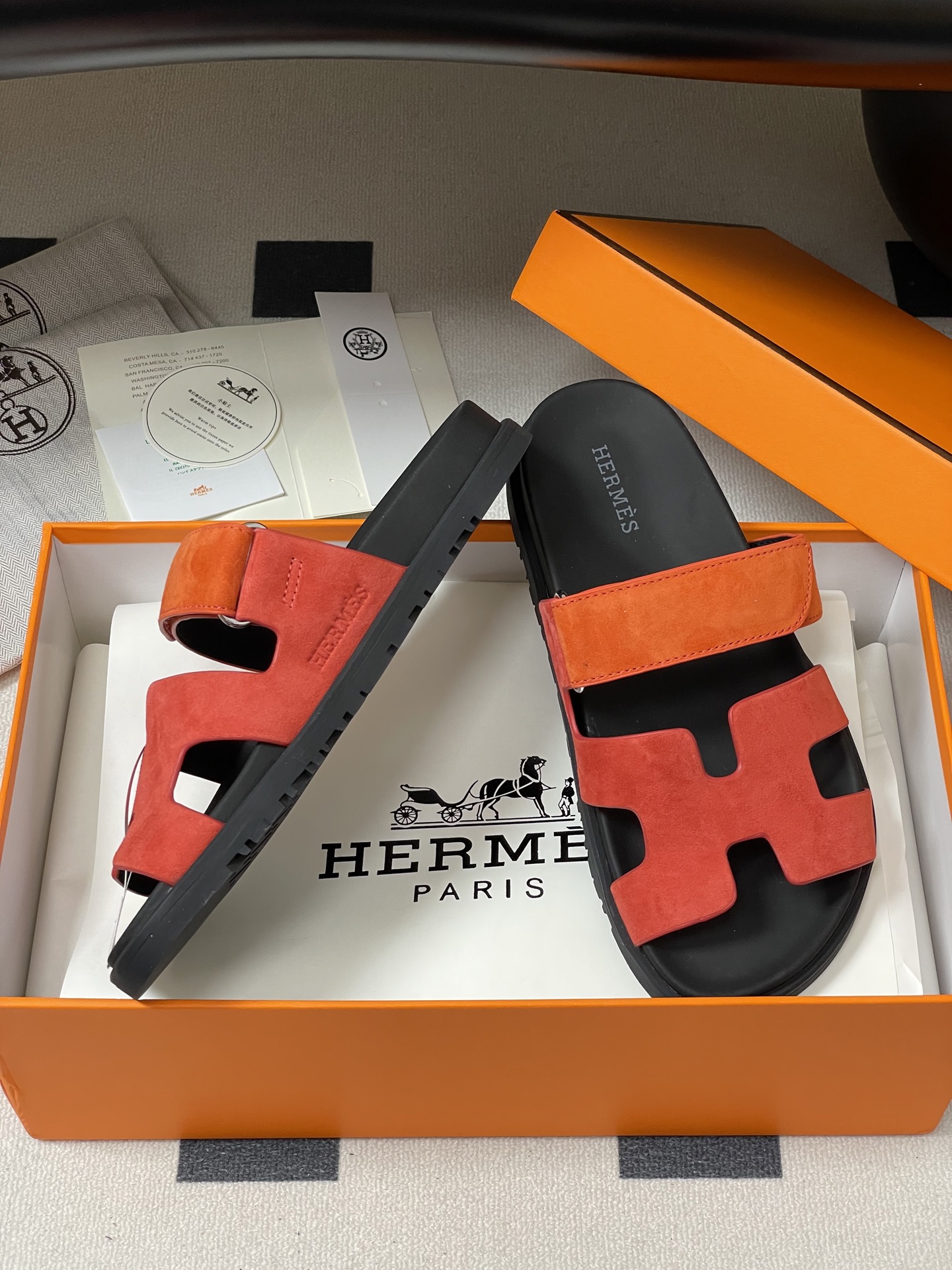 Hermes 2025ss Cheryp Slides(EU35-45)