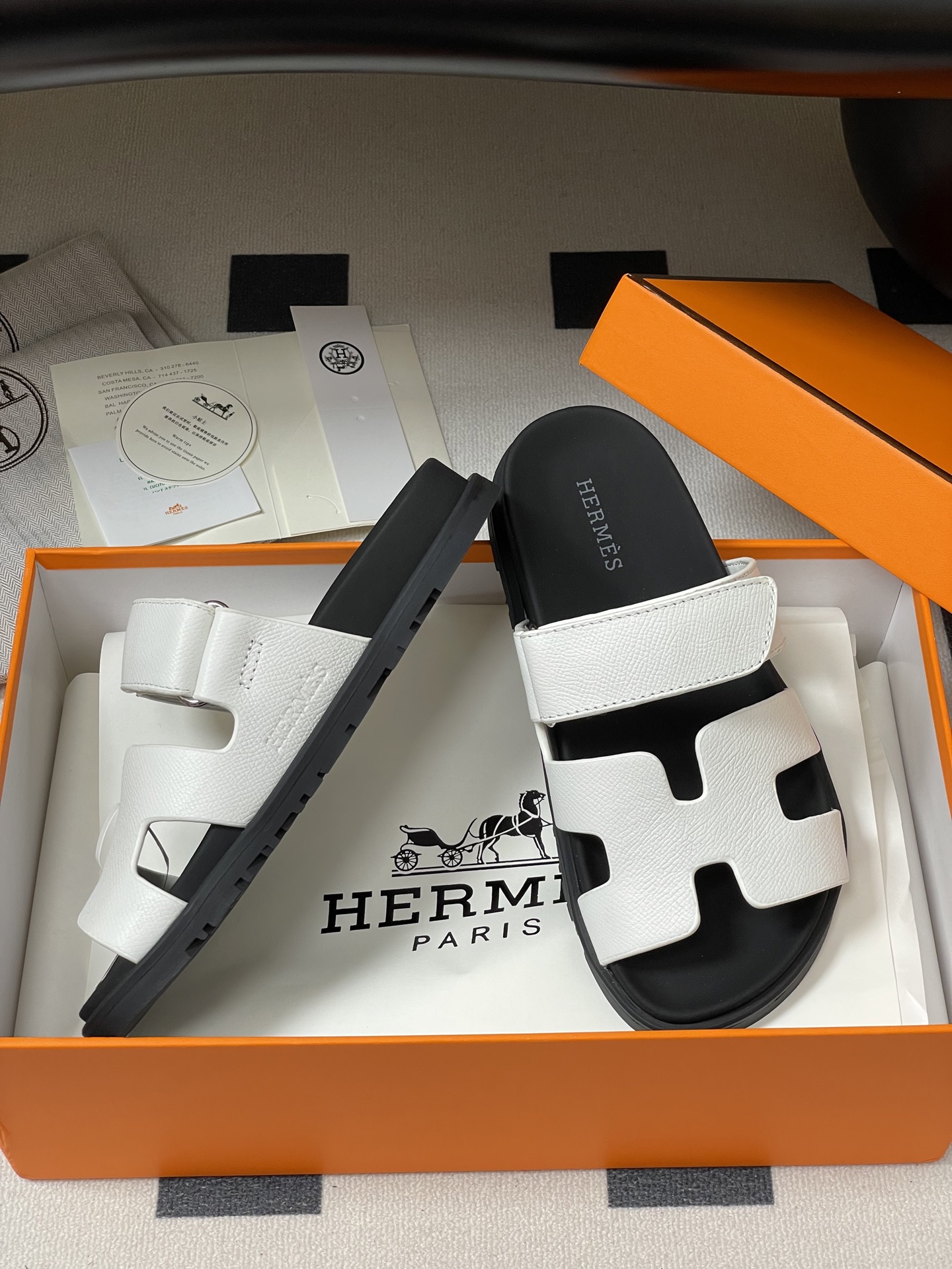 Hermes 2025ss Cheryp Slides(EU35-45)