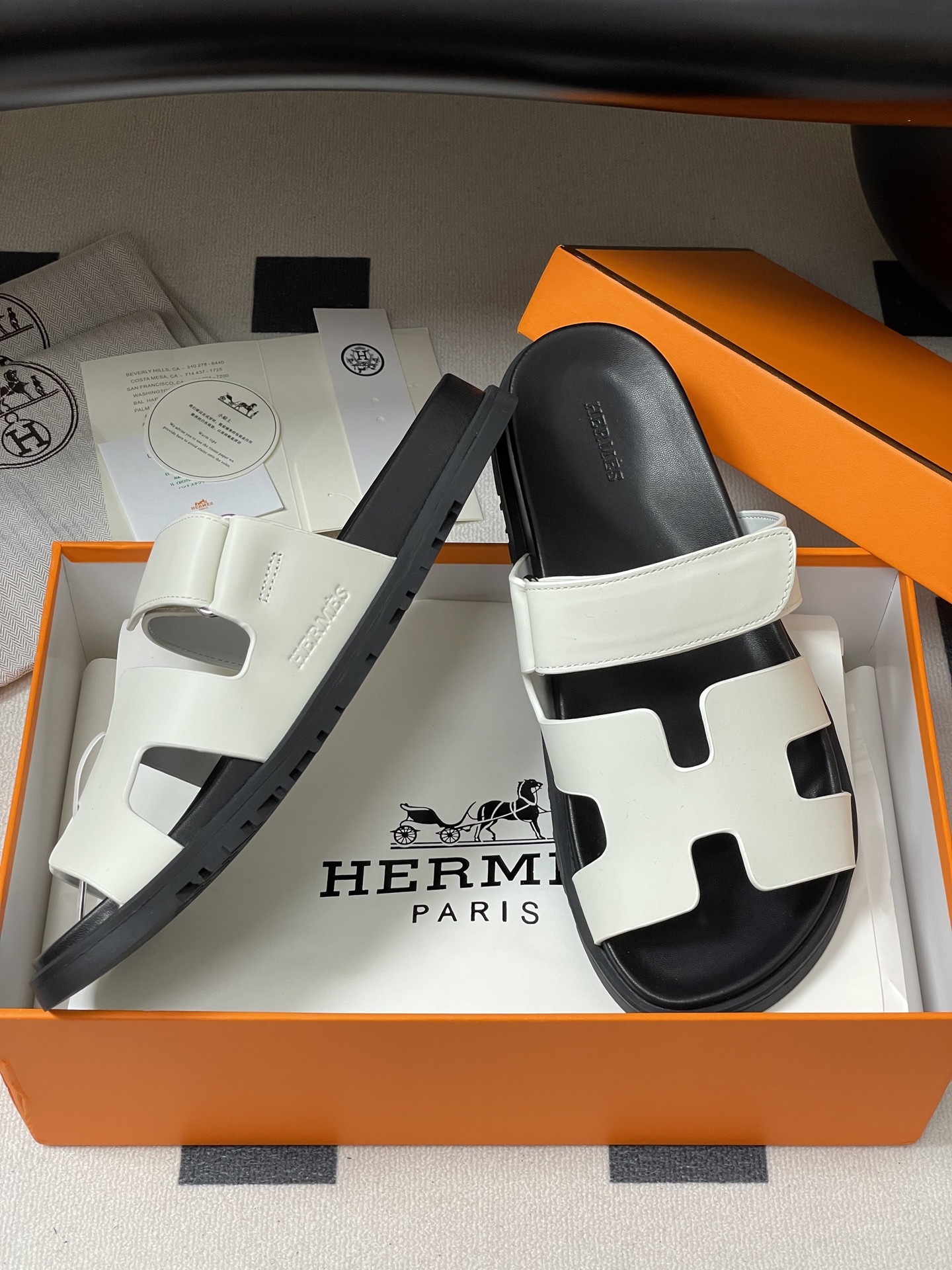 Hermes 2025ss Cheryp Slides(EU35-45)