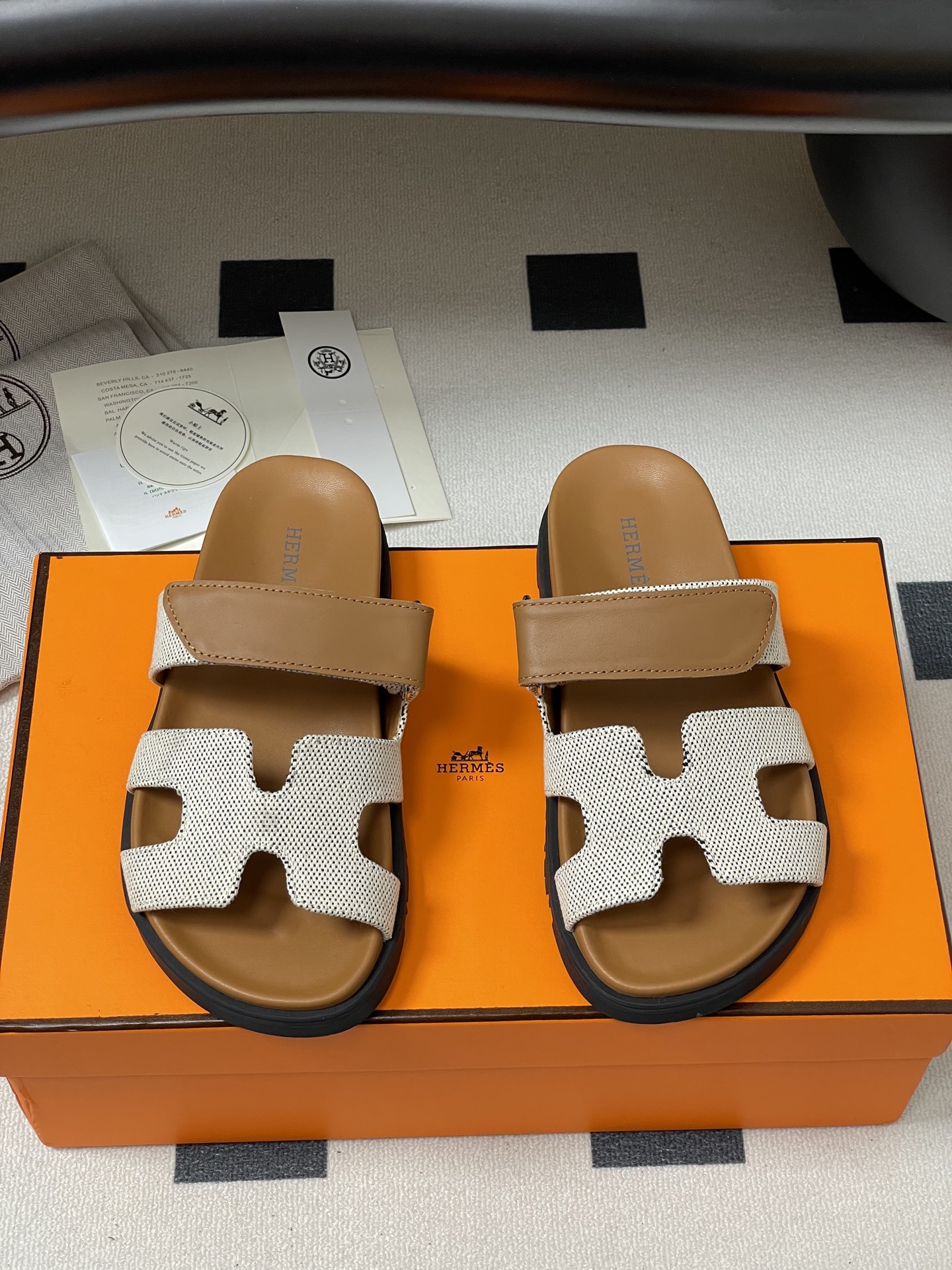 Hermes 2025ss Cheryp Slides(EU35-45)