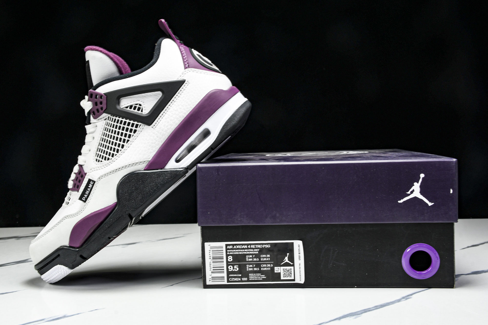 Air Jordan 4 Retro PSG AJ4 CZ5624-100