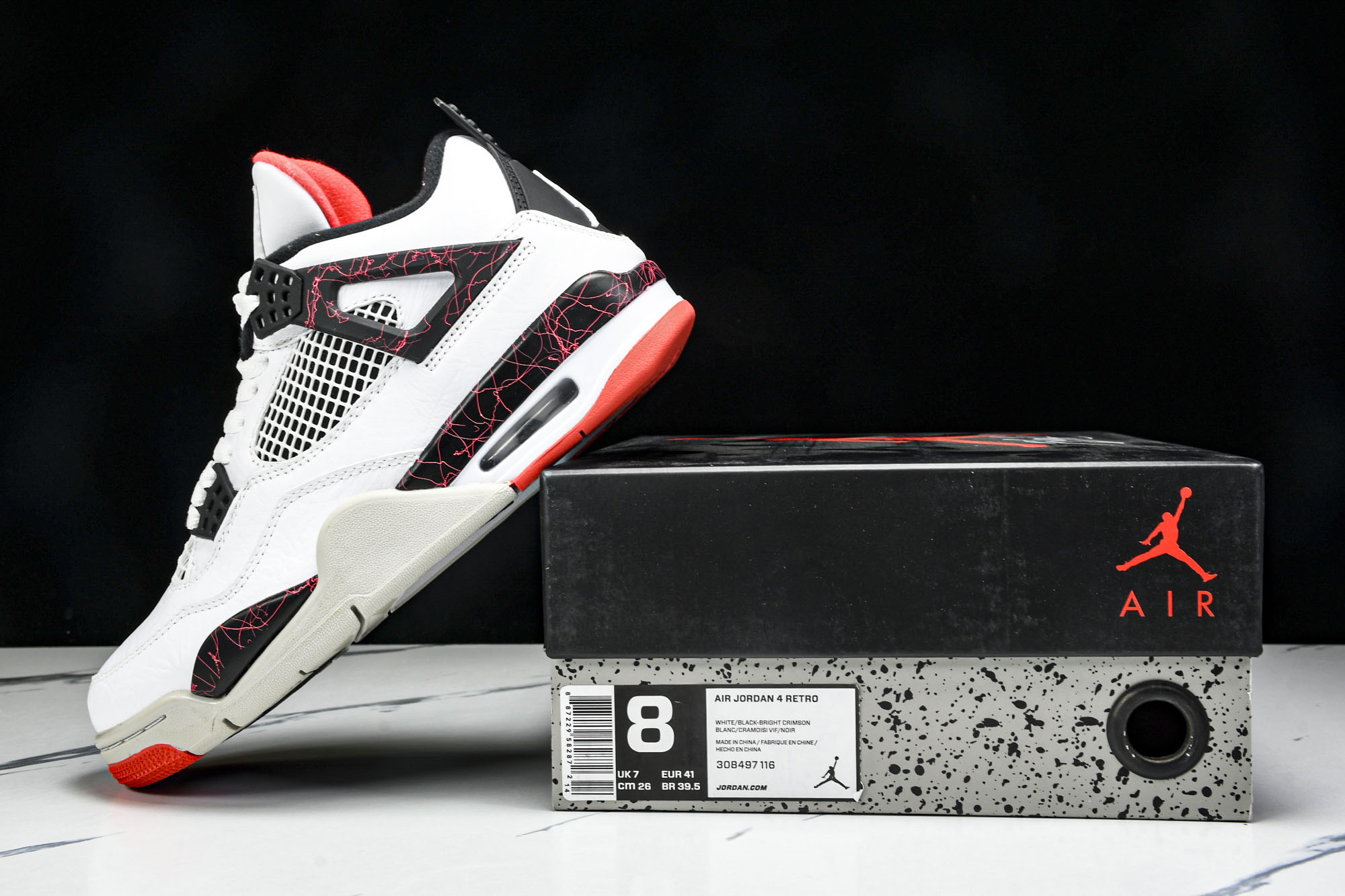 Air Jordan IV Hot Lava AJ4 308497-116