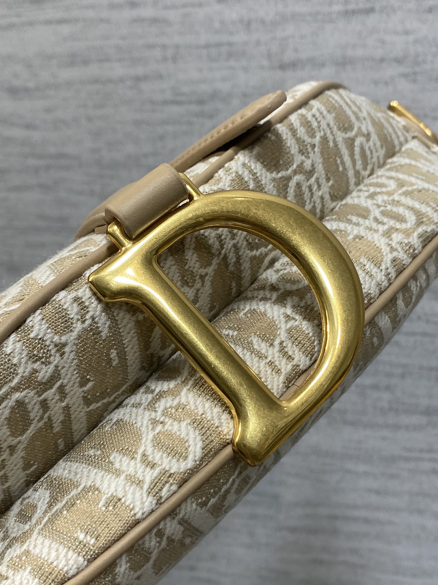 Dio* Saddle Bag - Natural Wash Collection(25.5×20×6.5CM)