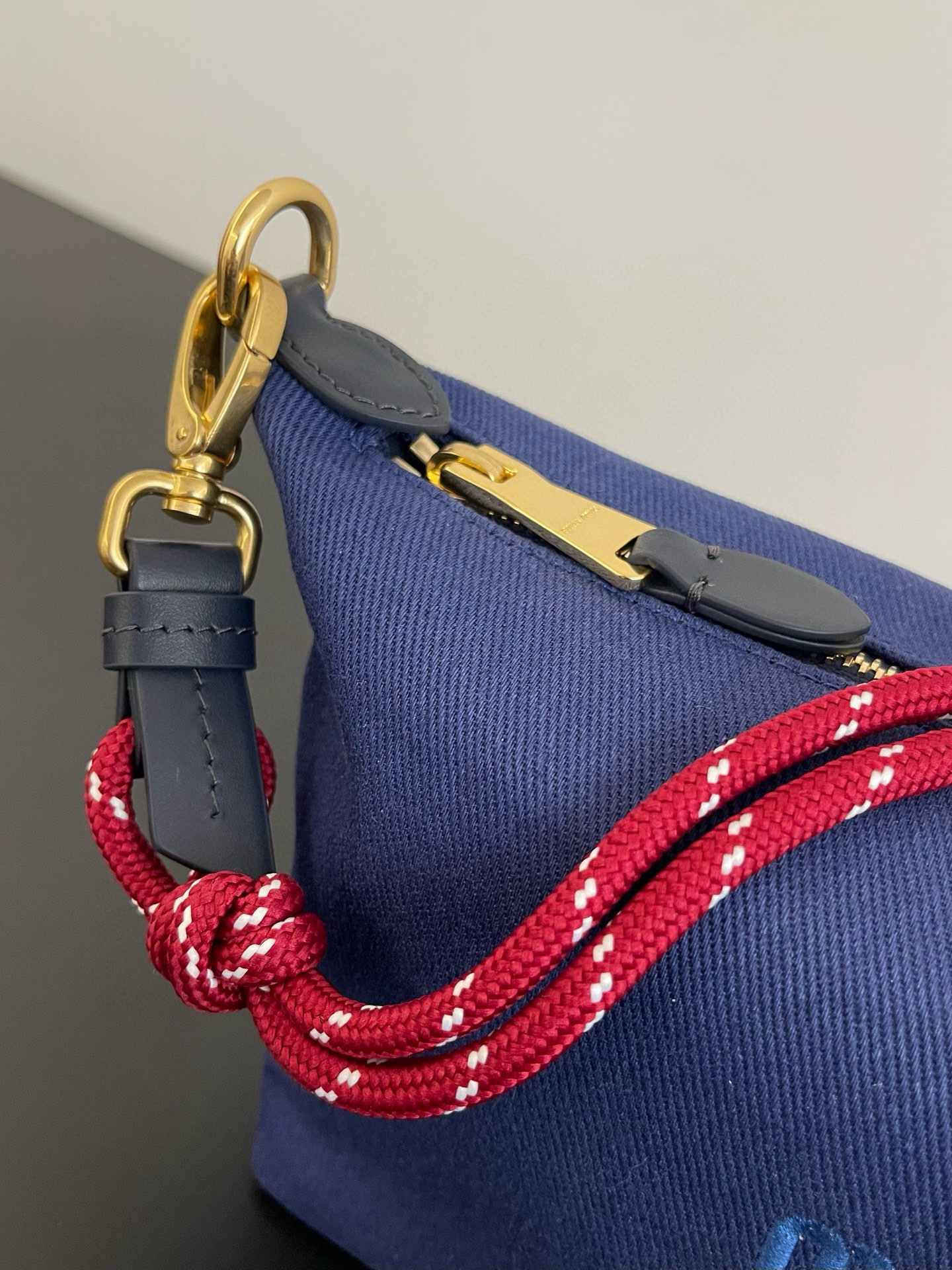 MiuMi*  Canvas Lunch Box Bag(14×18.5×10CM）