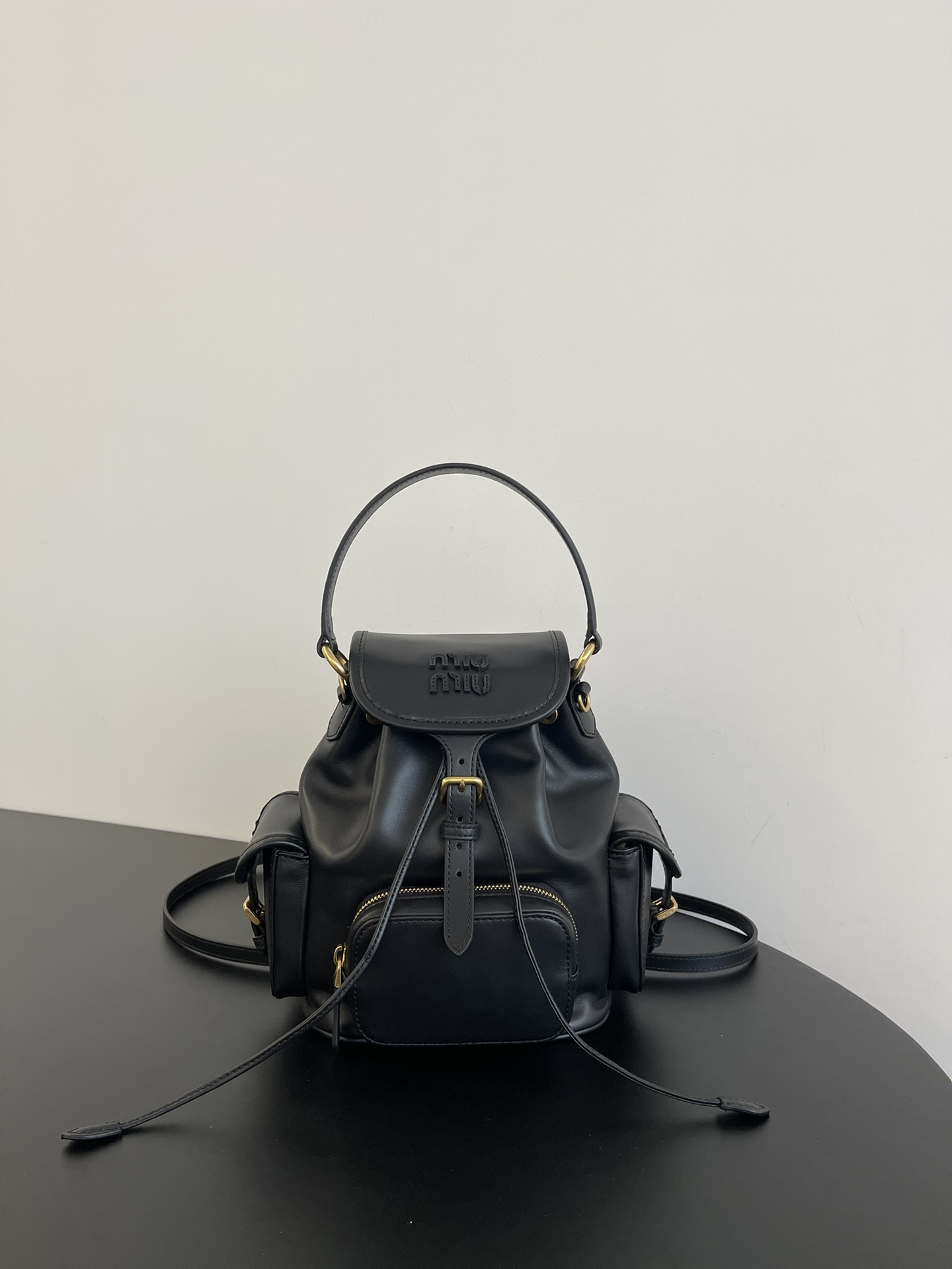 MiuMi*  25SS Mini Backpack(22*18*11.5CM）