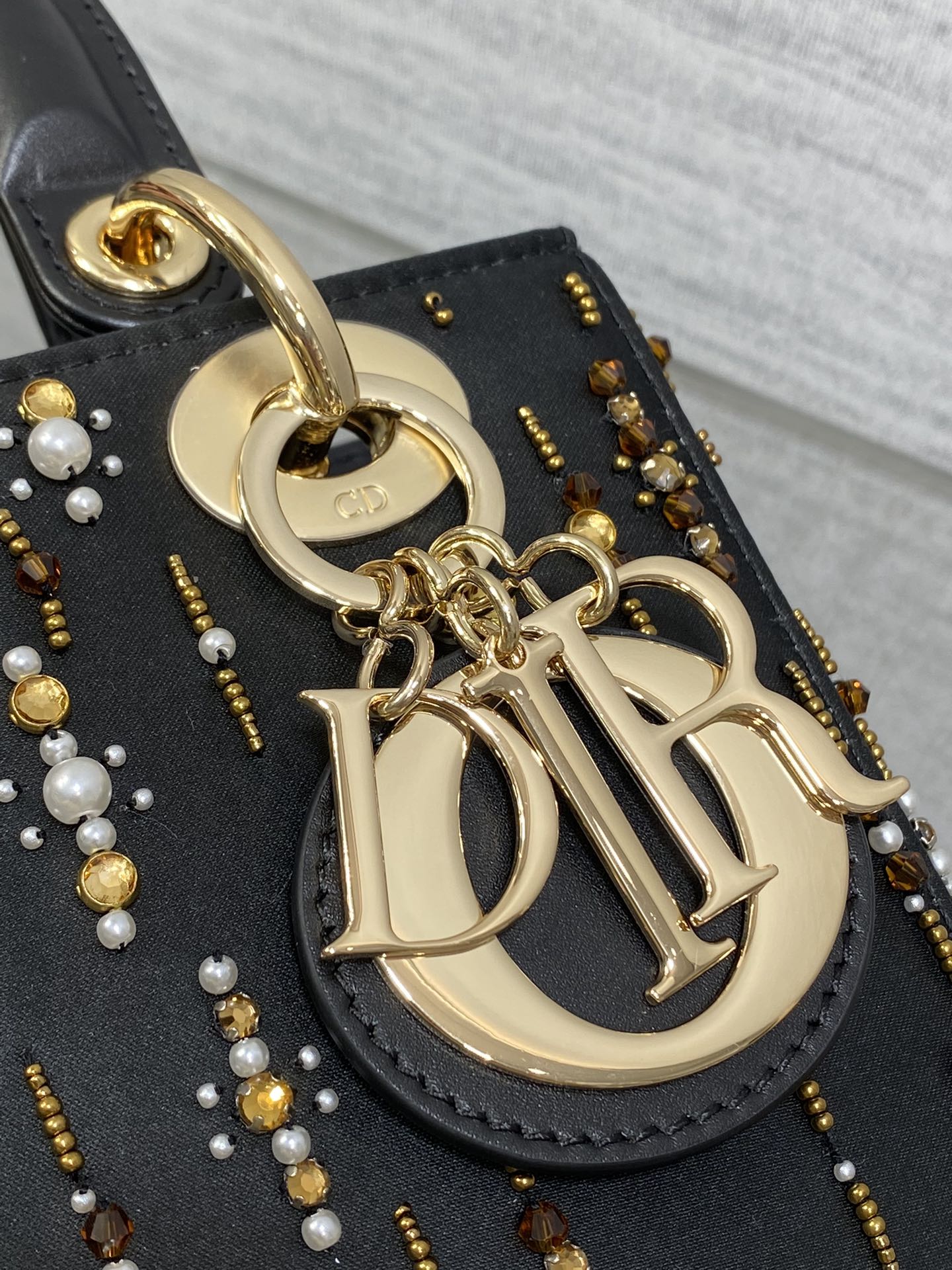 Dio* Lady Dio* Limited Edition Beaded Bag(20CM)