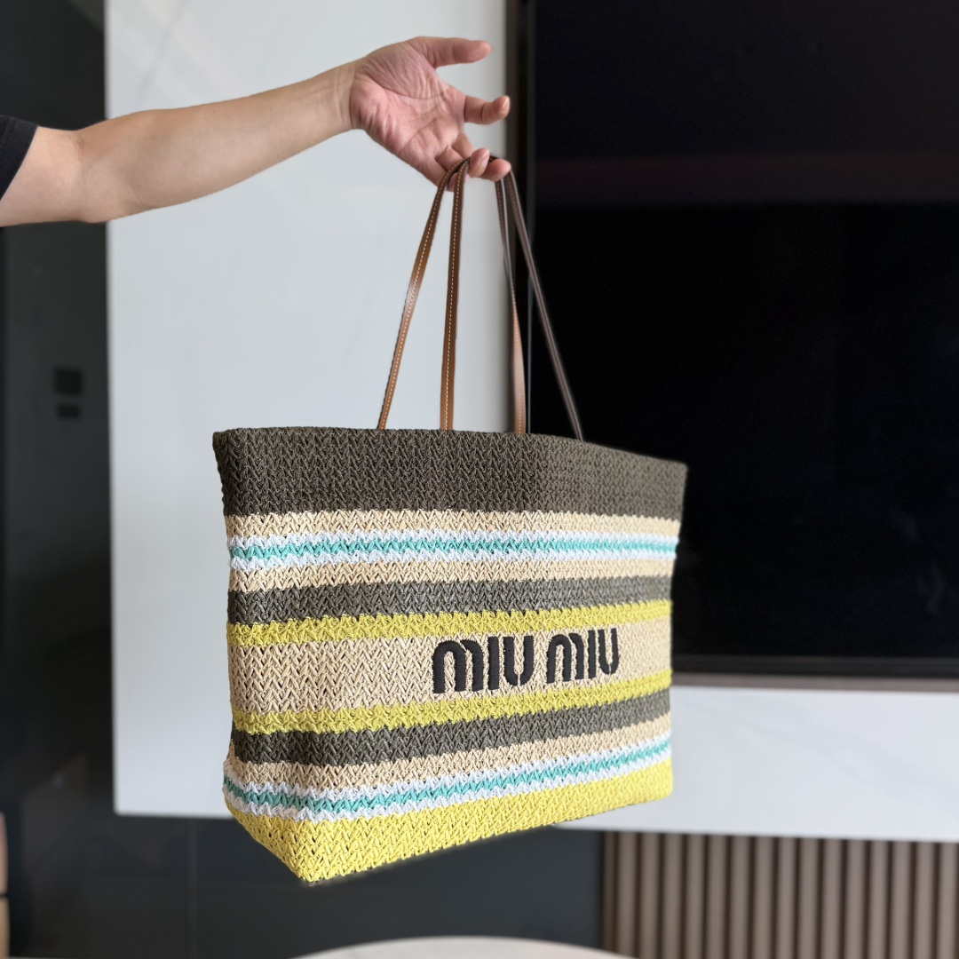 MiuMi* Woven Summer Collection(40*34*16CM）