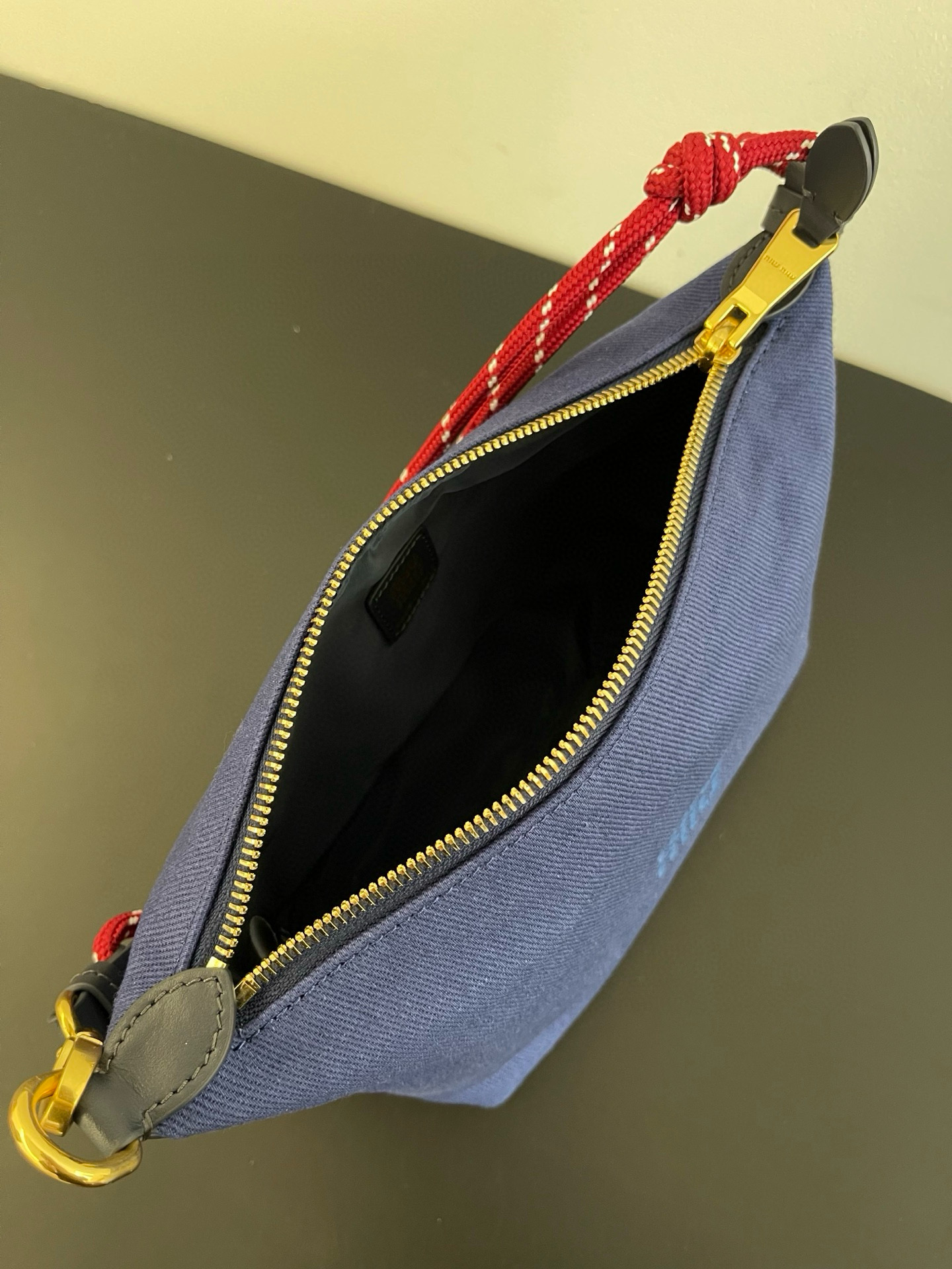 MiuMi*  Canvas Lunch Box Bag(14×18.5×10CM）