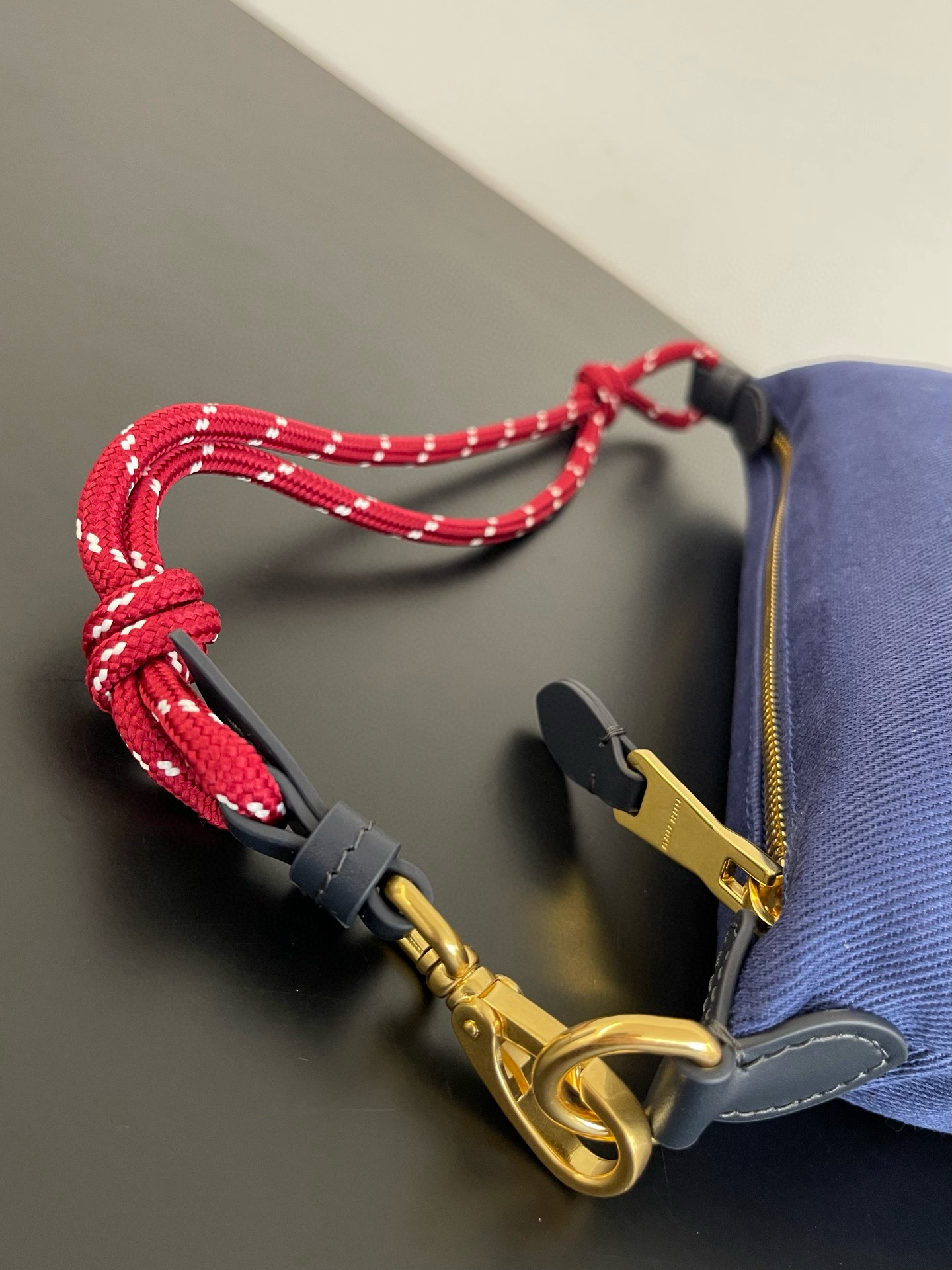 MiuMi*  Canvas Lunch Box Bag(14×18.5×10CM）