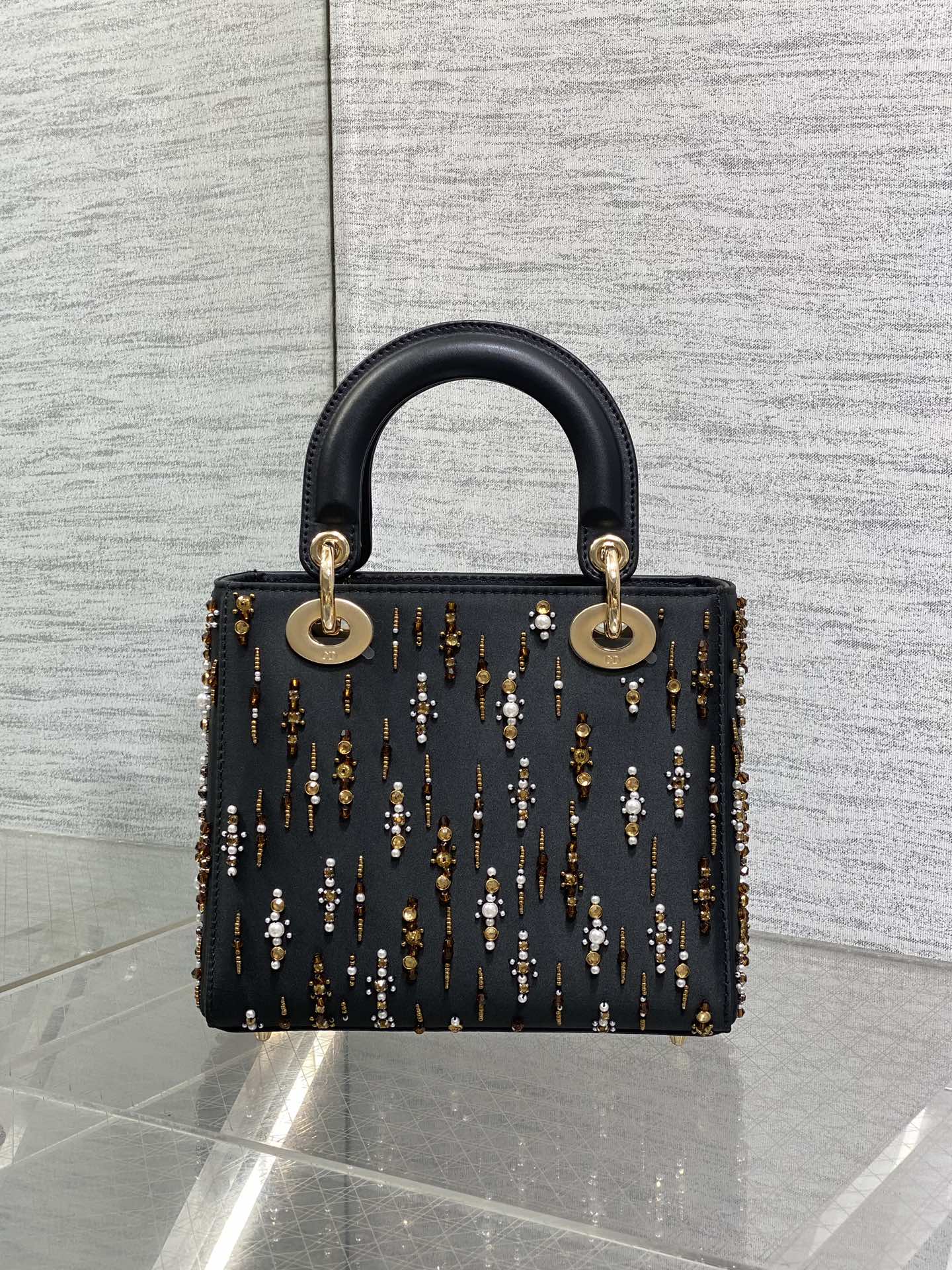 Dio* Lady Dio* Limited Edition Beaded Bag(20CM)