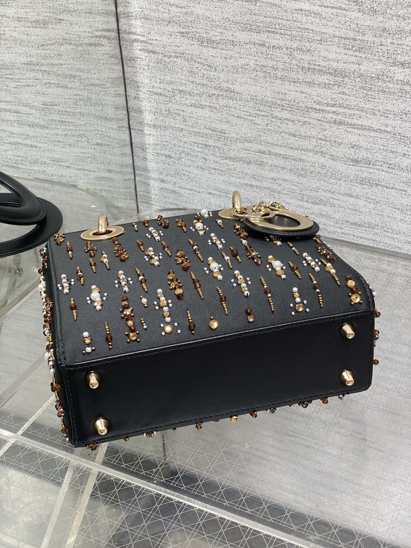 Dio* Lady Dio* Limited Edition Beaded Bag(20CM)