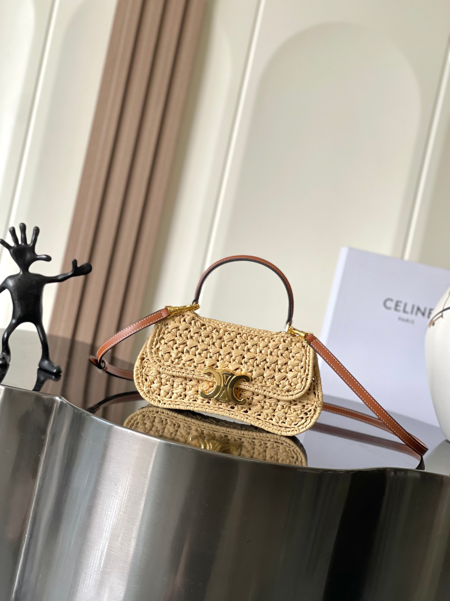 Celine 25SS | TEEN LOLA Woven Bag(20.5 X 10.5 X 4CM)