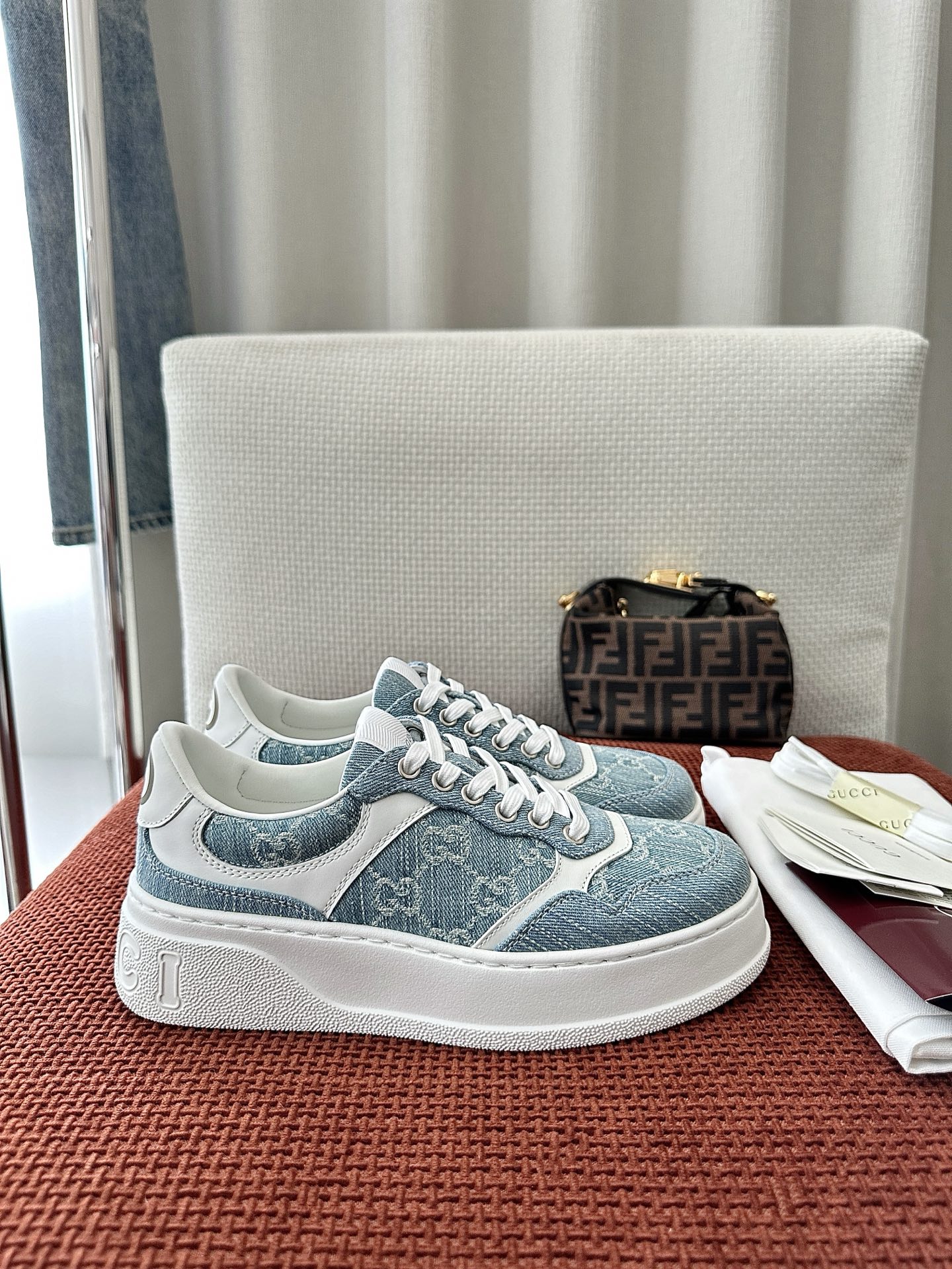 Gucc*i  Biscuit Sneakers(EU35-41）