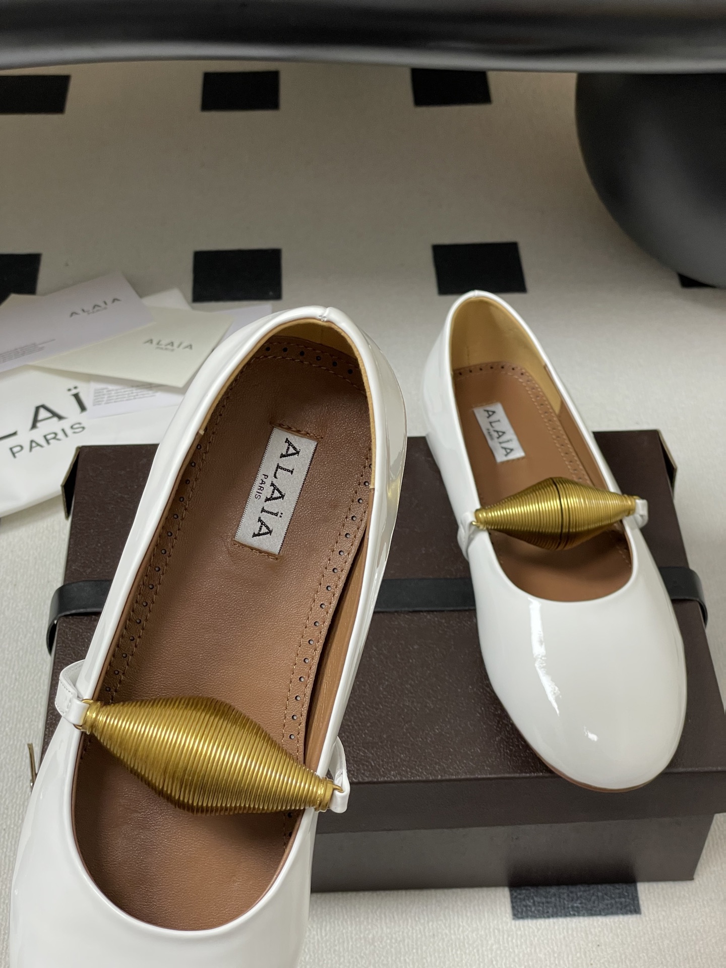 AlAIA Ballet Flats
