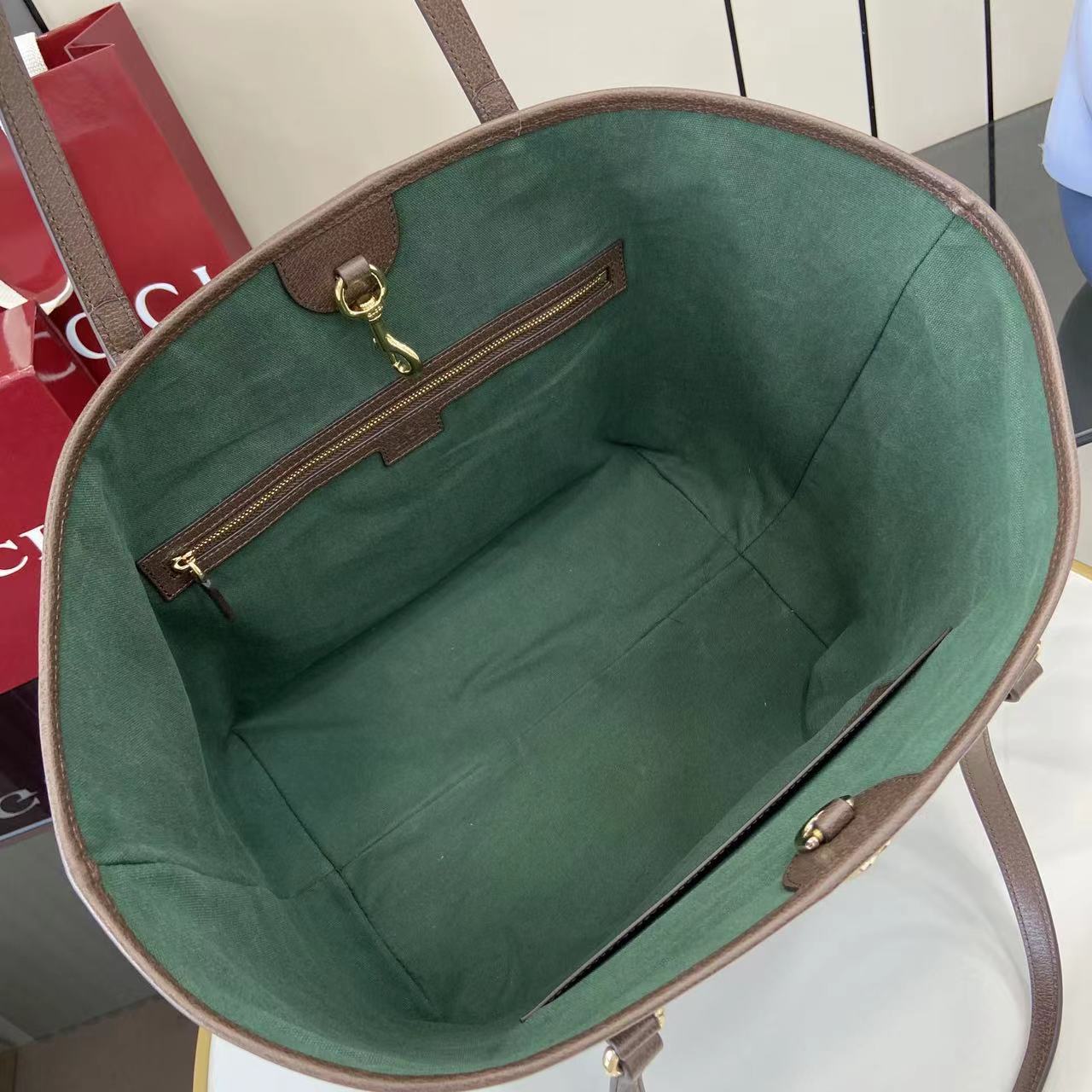 Gucc* Ophidia Tote Bag(31*28.5*20CM)