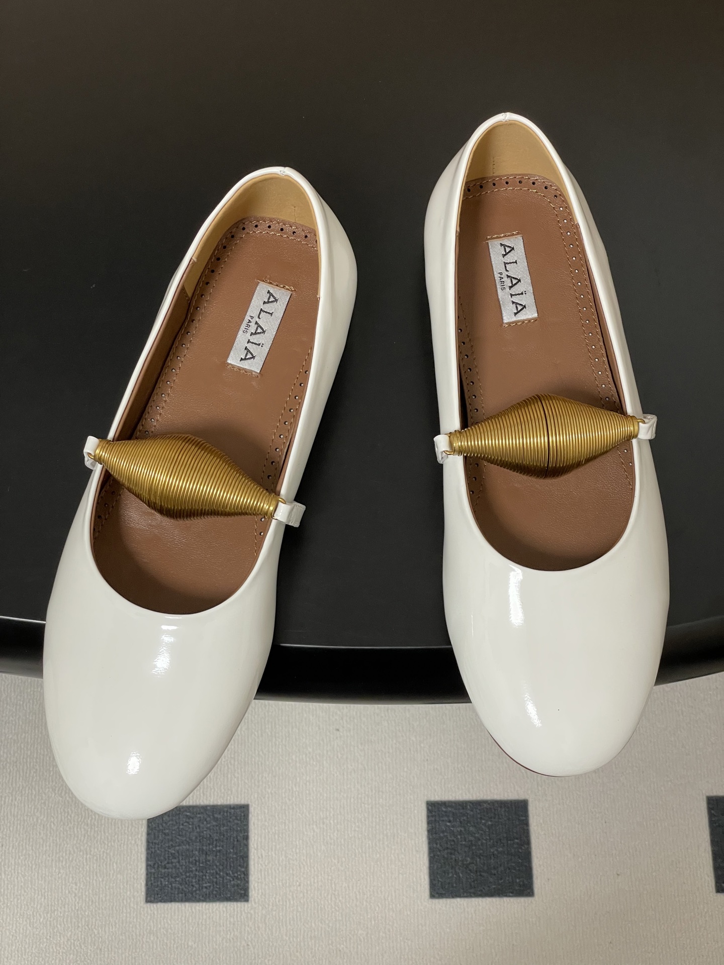 AlAIA Ballet Flats