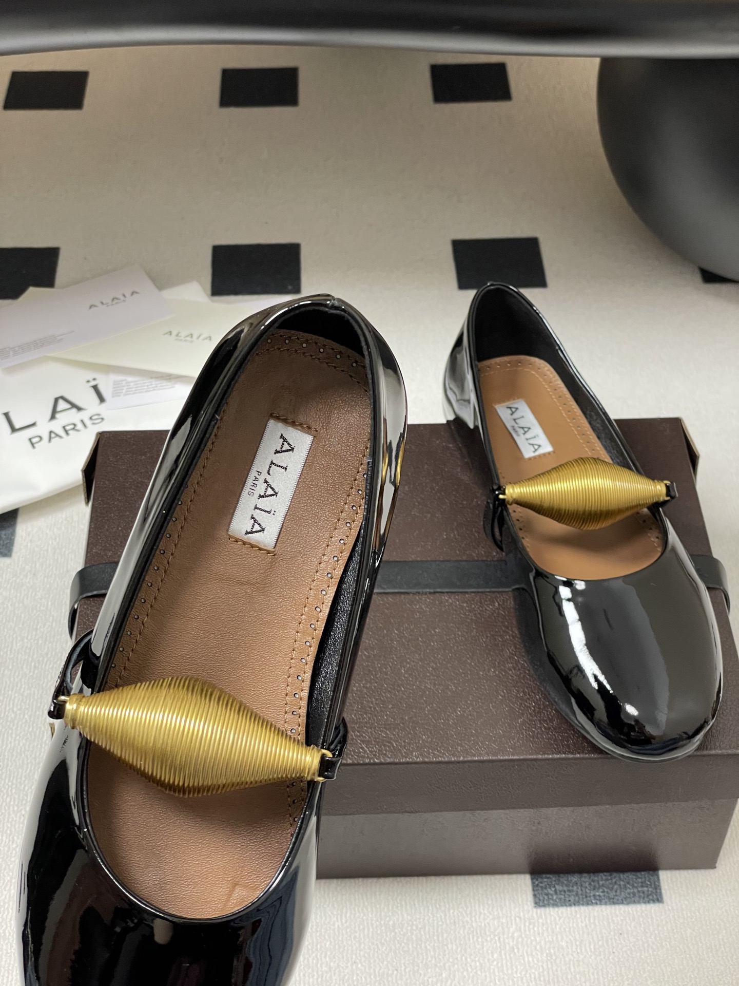 AlAIA Ballet Flats