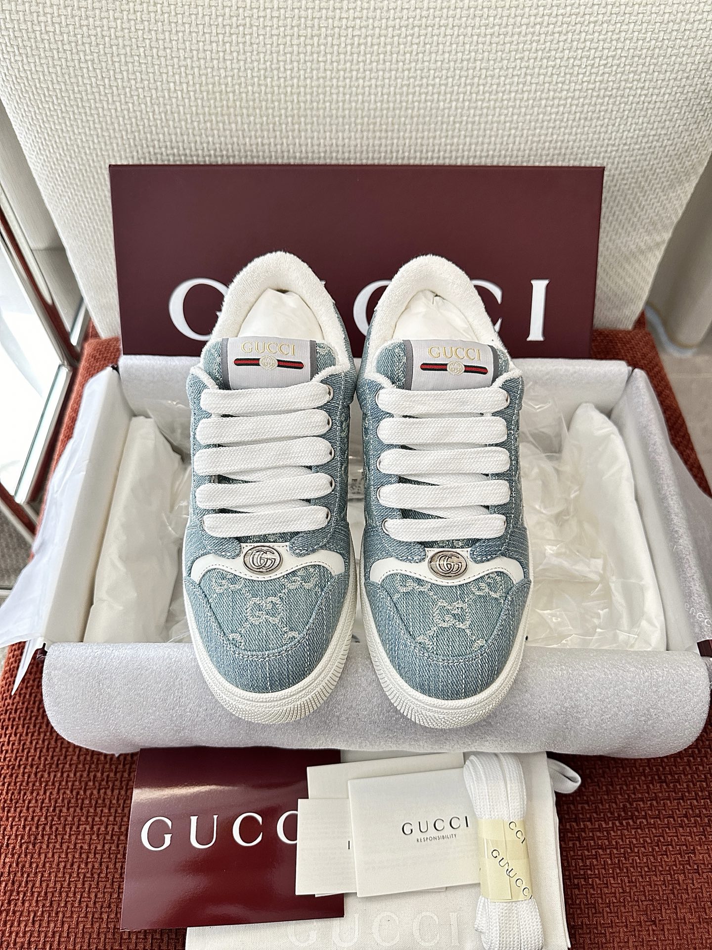 Gucc*i  Biscuit Sneakers(EU35-41）