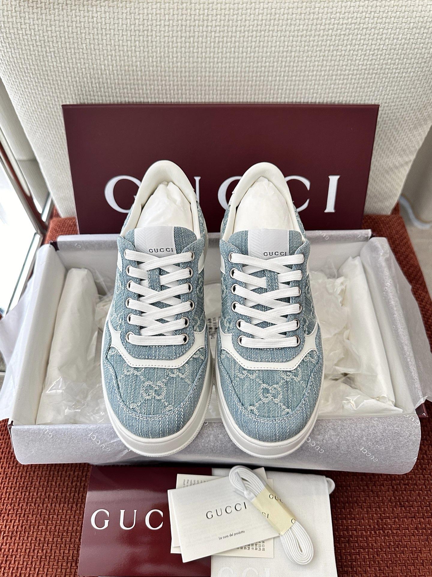 Gucc*i  Biscuit Sneakers(EU35-41）