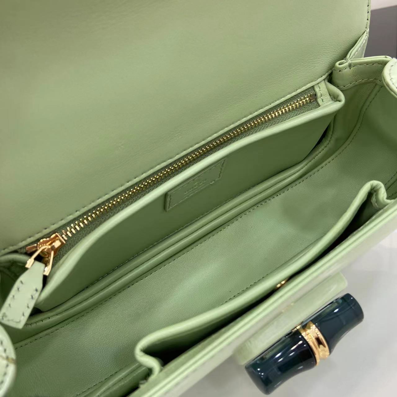 Gucc* Bamboo Diva Bag(26*5*13*8CM)