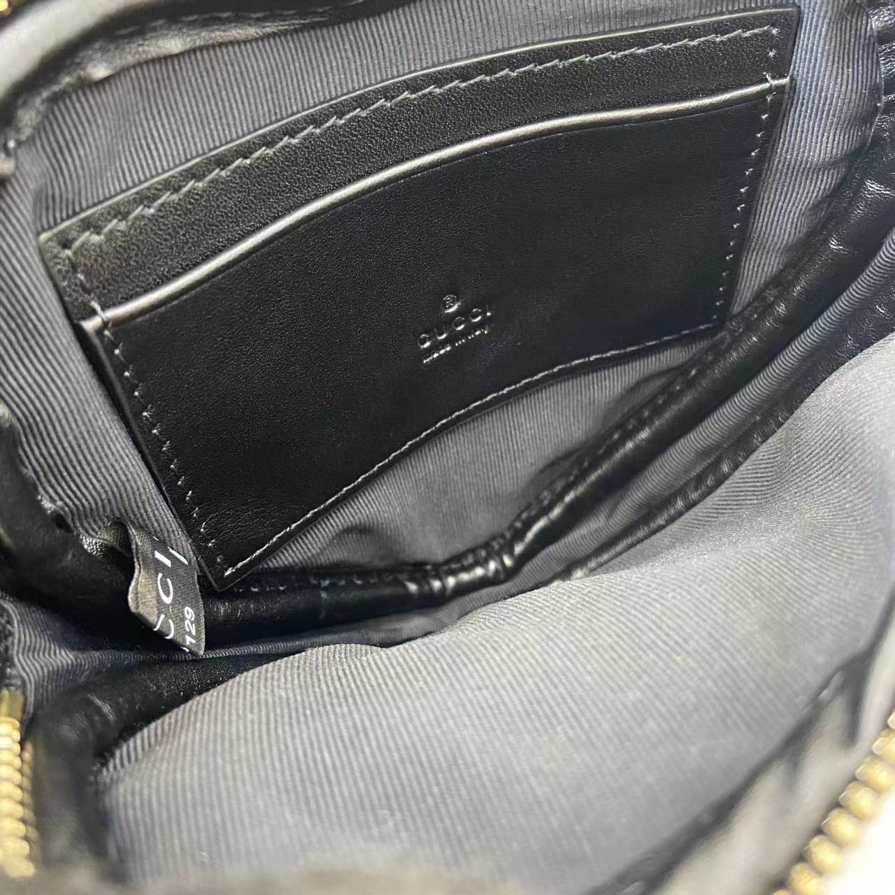 Gucc* GG Marmont Mini Bag(13.5*11.5*2.5CM)