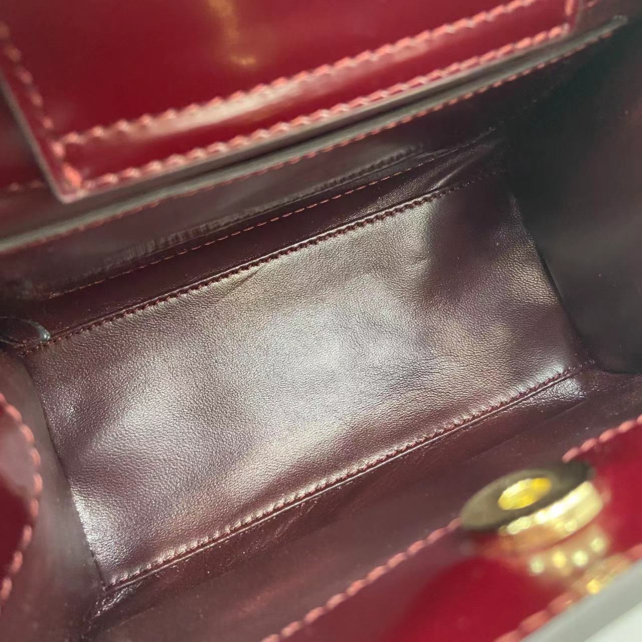 Gucc* Diana Bamboo Top Handle Bag(20*16*10CM)