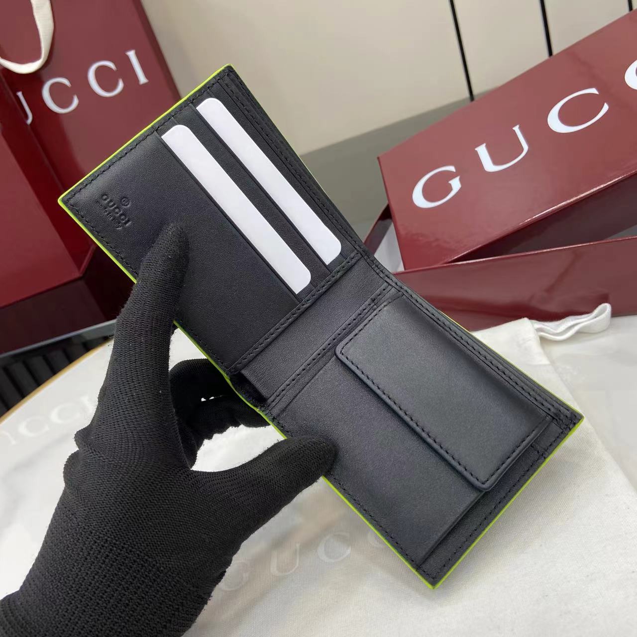 Gucc* Wallet11*9CM)